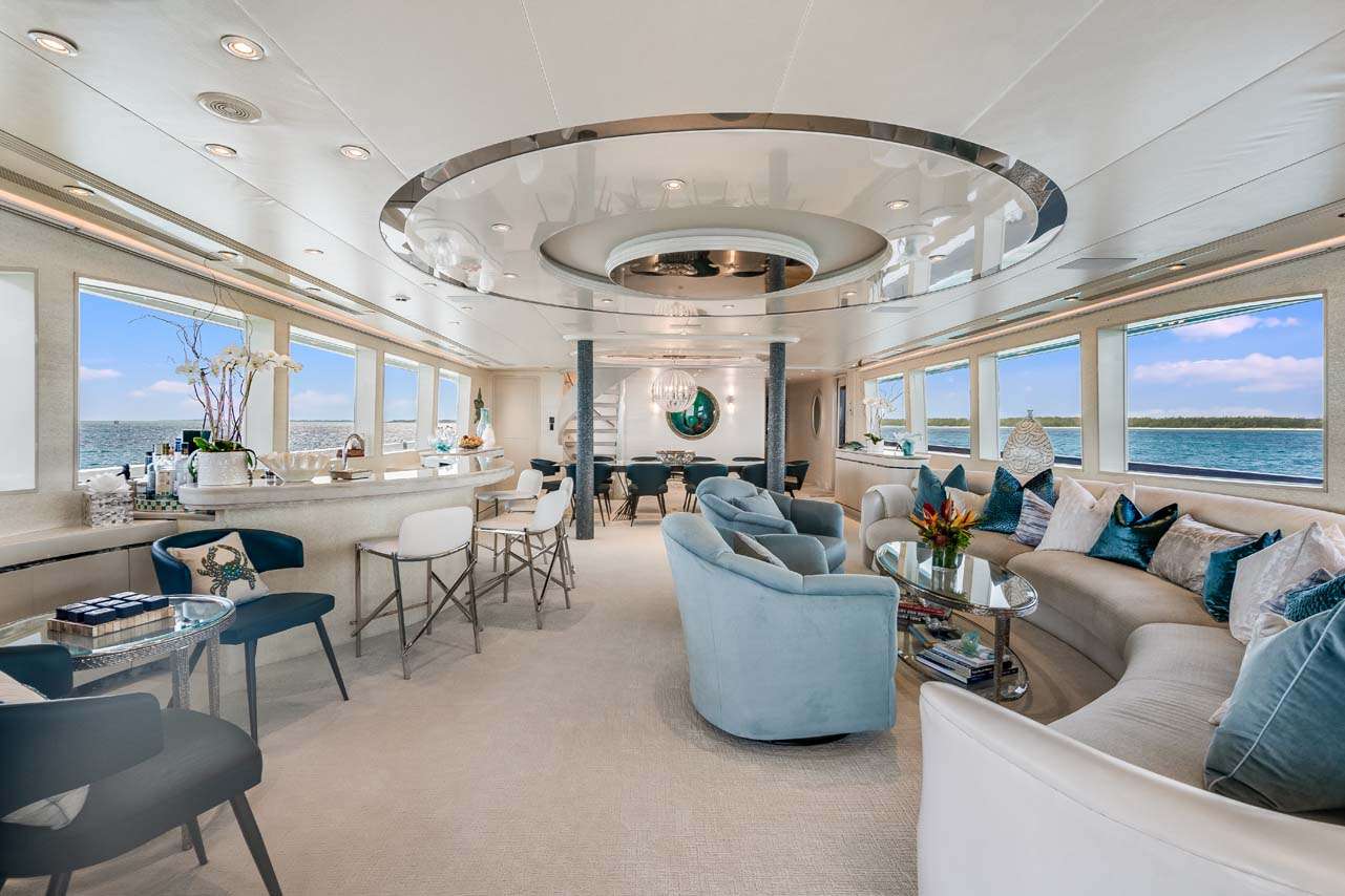 Motor Yacht 'CUPCAKE' Main Salon, 12 PAX, 8 Crew, 132.00 Ft, 40.00 Meters, Built 2000, Westship, Refit Year 2022