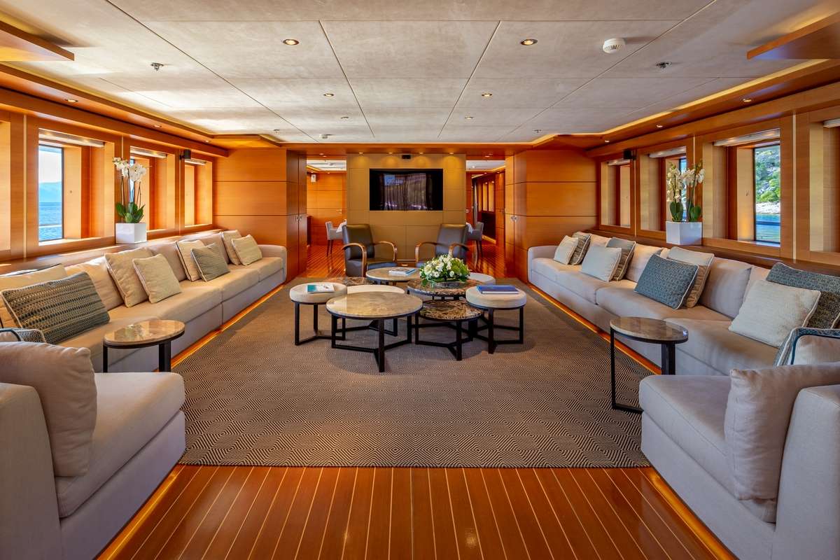Motor Yacht 'ZALIV III' Saloon, 12 PAX, 11 Crew, 164.00 Ft, 50.00 Meters, Built 2011, Mondomarine