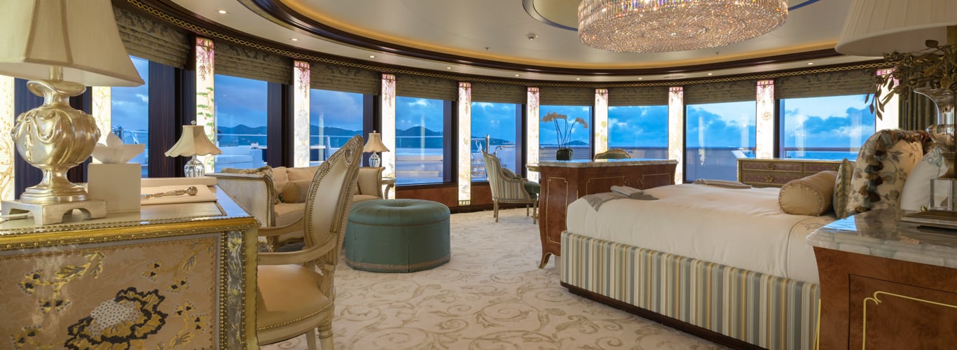 Master Stateroom on Superyacht Charter