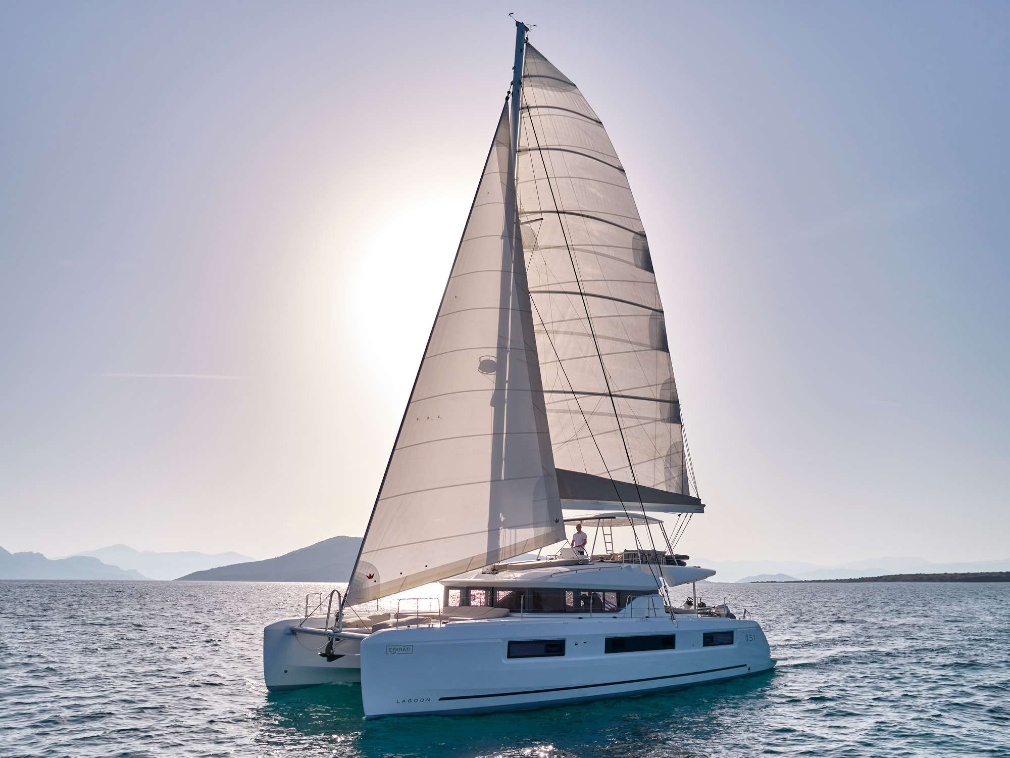 Catamaran Yacht 'EFKRATI', 12 PAX, 2 Crew, 51.00 Ft, 15.00 Meters, Built 2023, Lagoon