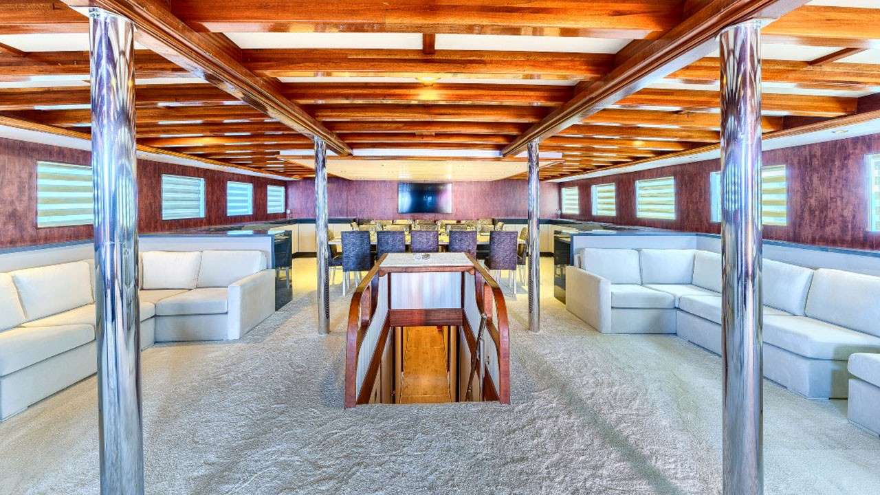 Motor Yacht 'ELARA 1' Main Saloon, 24 PAX, 134.00 Ft, 41.00 Meters, Built 2010, BODRUM SHIPYARDS