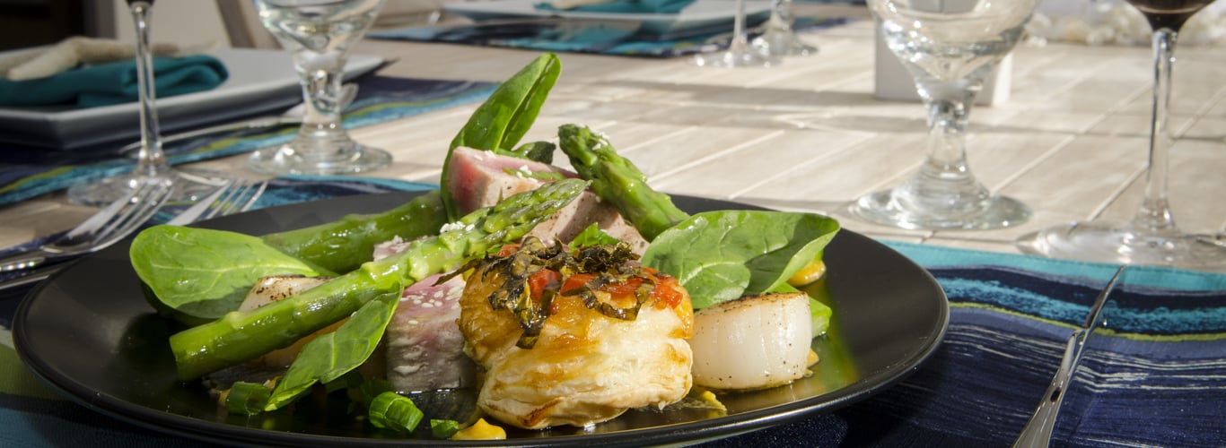 Cuisine on Sailing Catamaran Charters