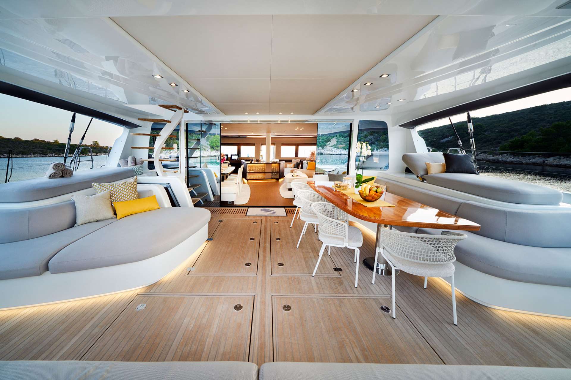 Catamaran Yacht 'ADRIATIC DRAGON (LAGOON 77)', 8 PAX, 4 Crew, 76.00 Ft, 23.00 Meters, Built 2019, Lagoon