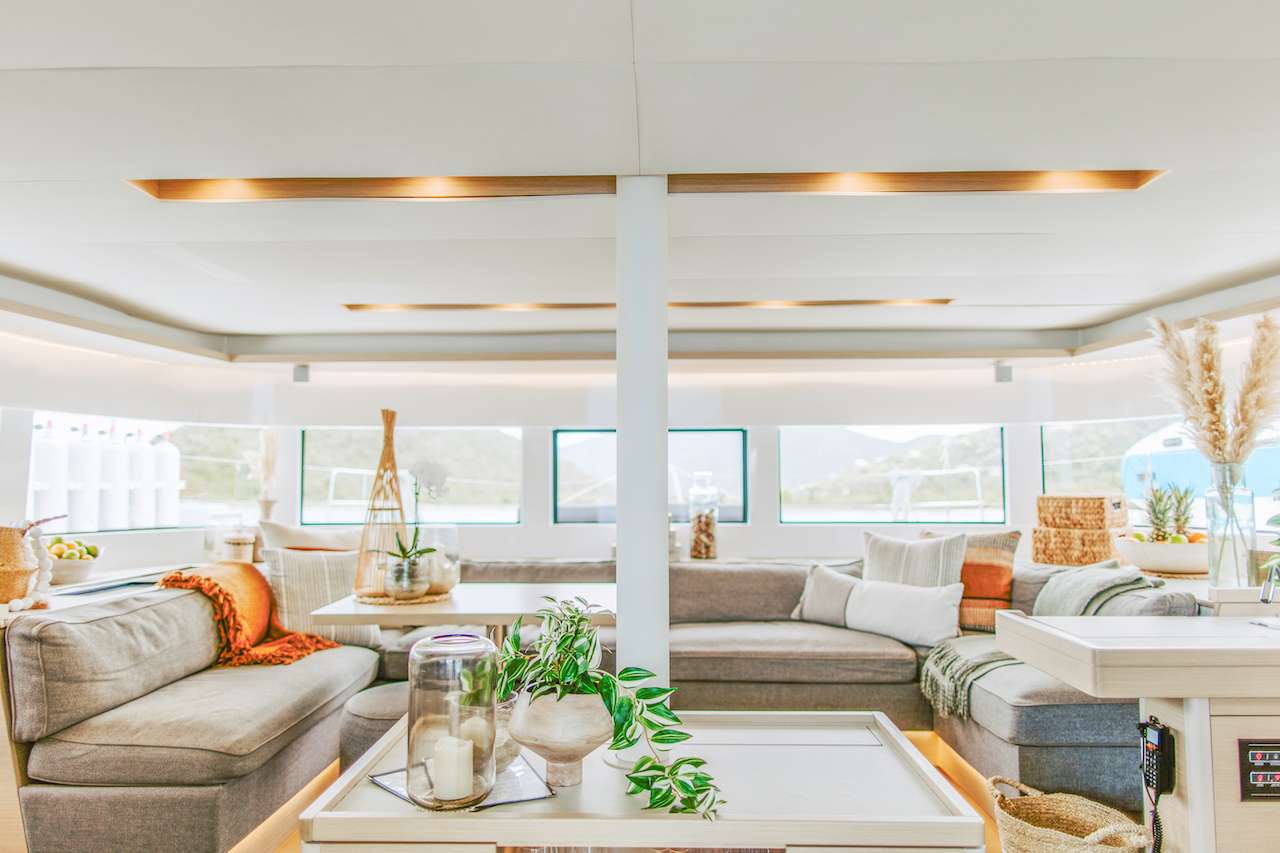 Catamaran Yacht 'WANDERLUST' Main Salon, 8 PAX, 2 Crew, 50.00 Ft, 15.00 Meters, Built 2022, Lagoon