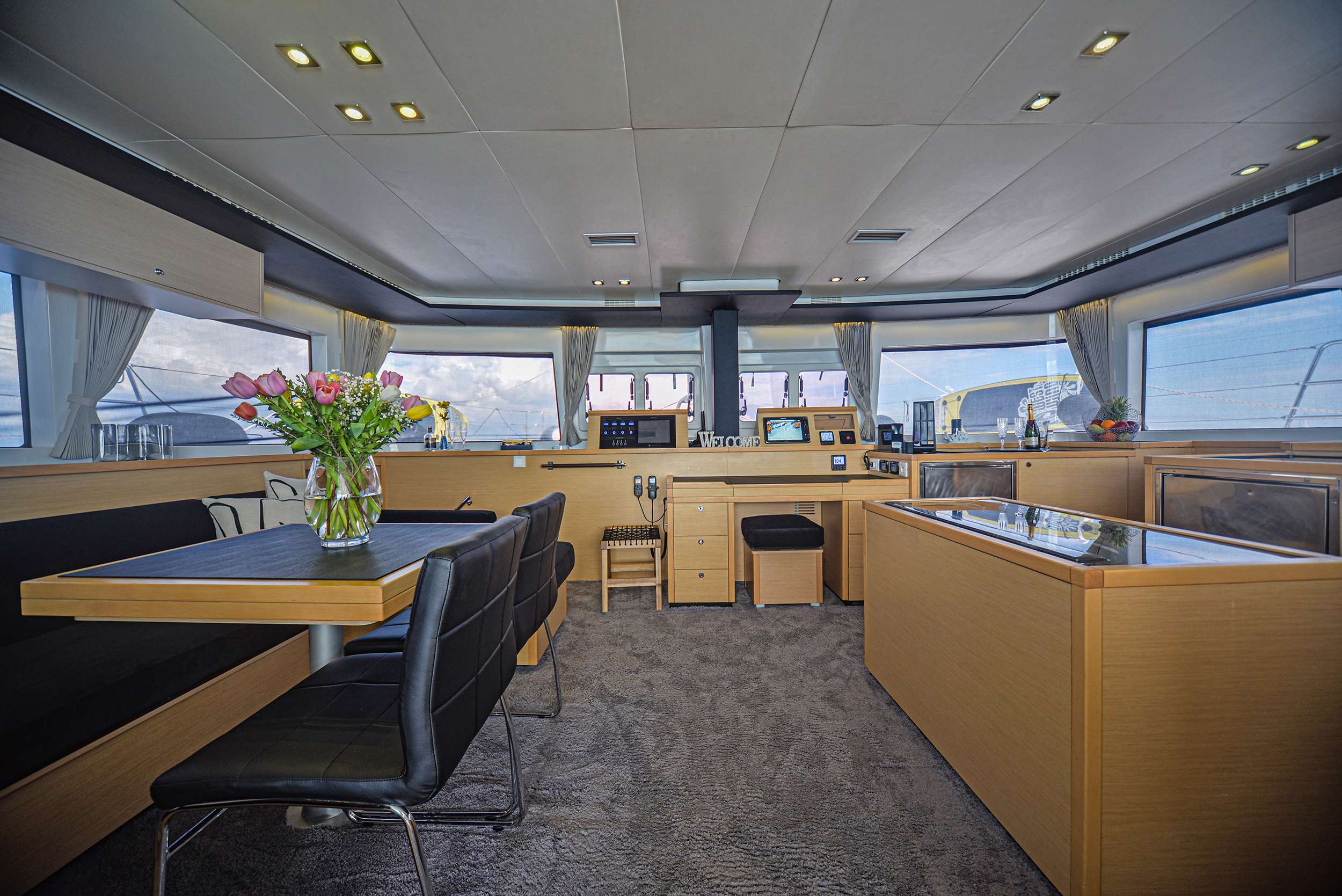 Catamaran Yacht 'AURA', 10 PAX, 3 Crew, 55.00 Ft, 17.00 Meters, Built 2014, Lagoon, Refit Year 2023