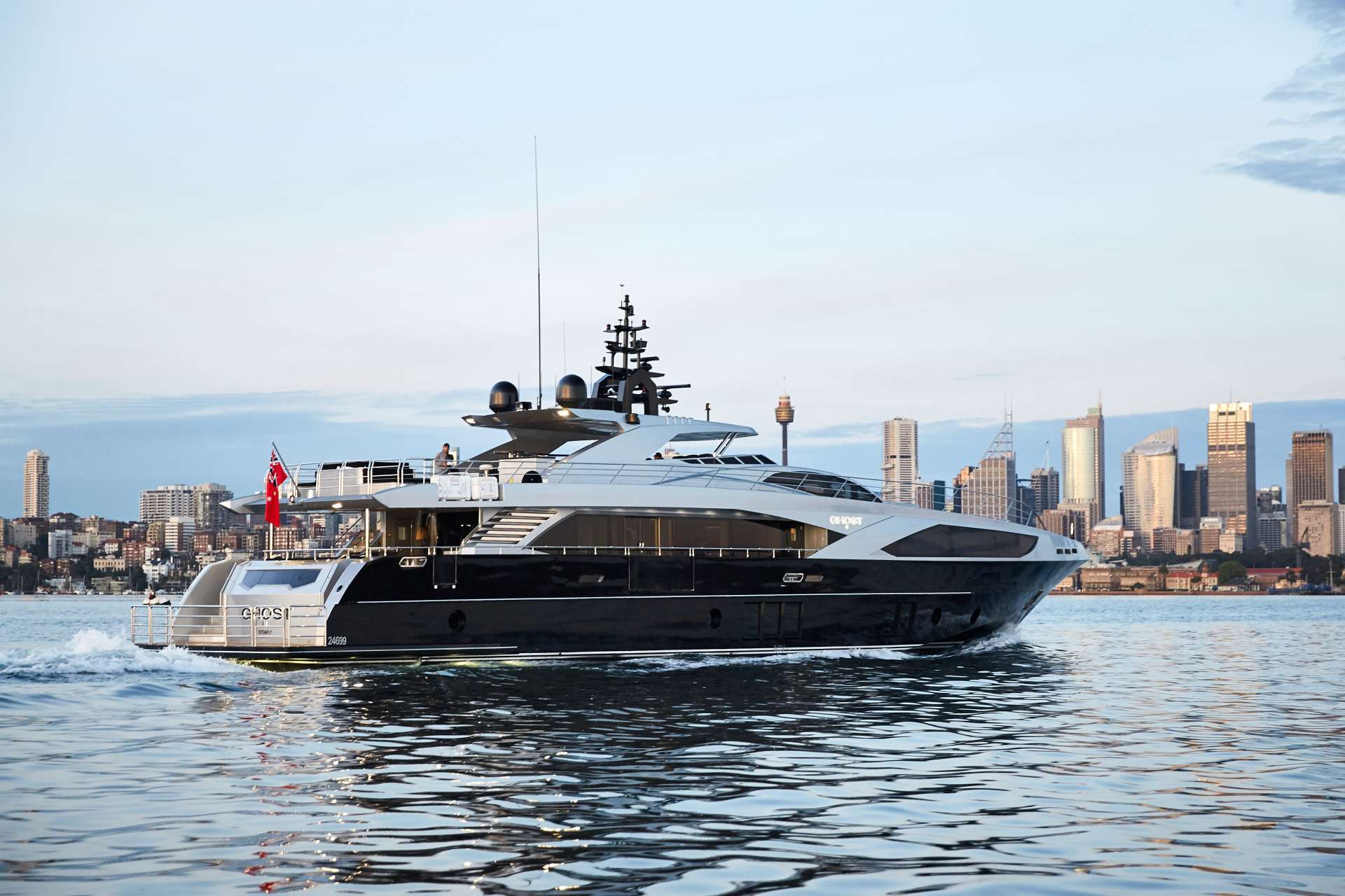 Motor Yacht 'GHOST II', 12 PAX, 8 Crew, 122.00 Ft, 37.00 Meters, Built 2016, Gulf Craft - Majesty Yachts, Refit Year 2019