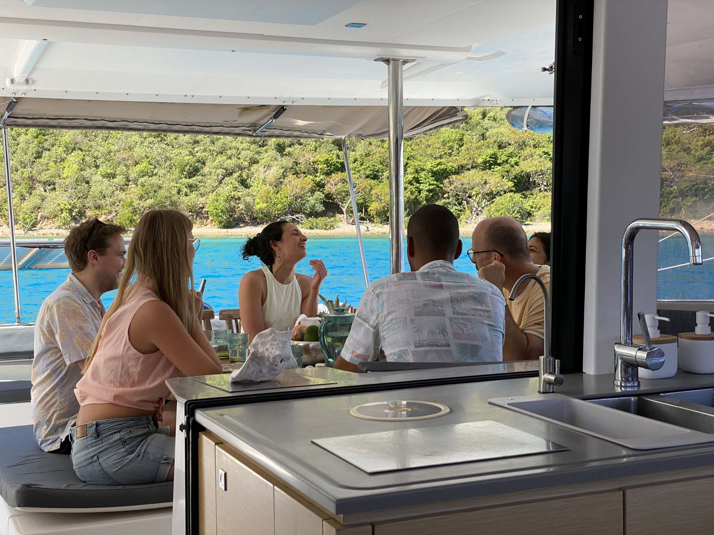 Catamaran Yacht 'PURPOSE', 10 PAX, 2 Crew, 49.00 Ft, 15.00 Meters, Built 2014, Fountaine Pajot, Refit Year Upgrade 2022