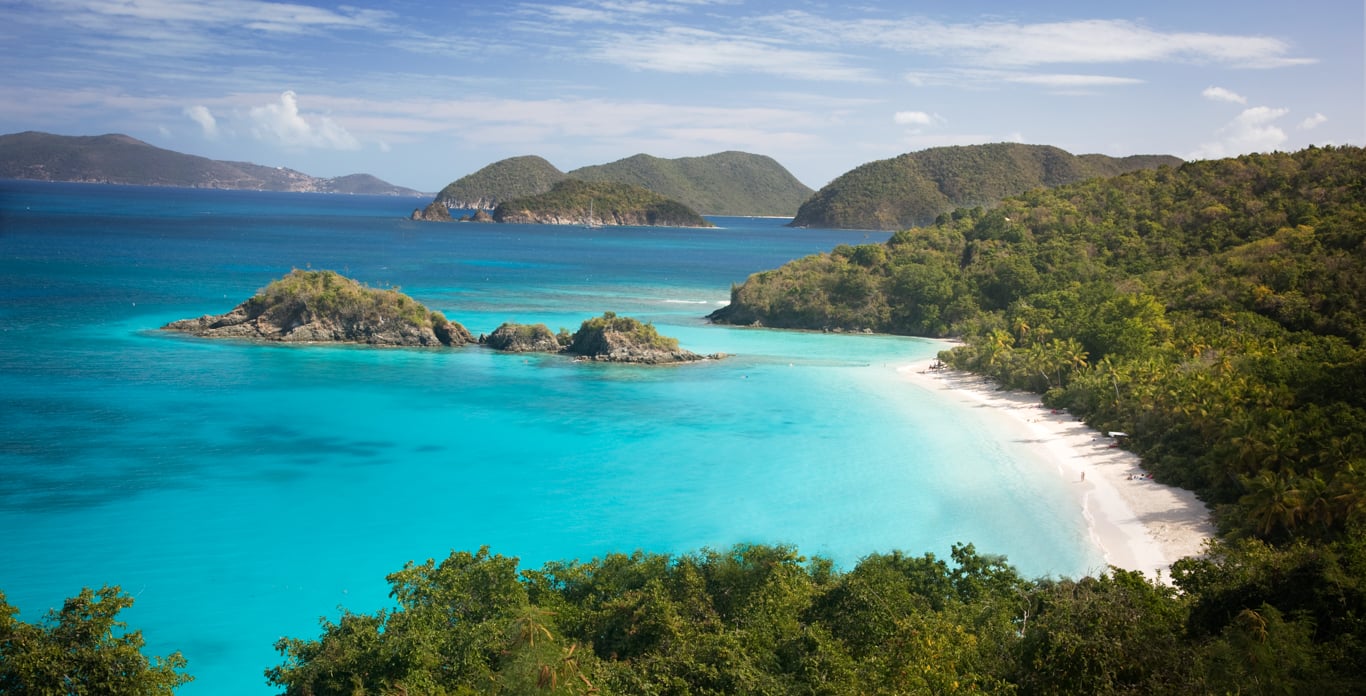 Virgin Islands Yacht Charter anchorage on St. John