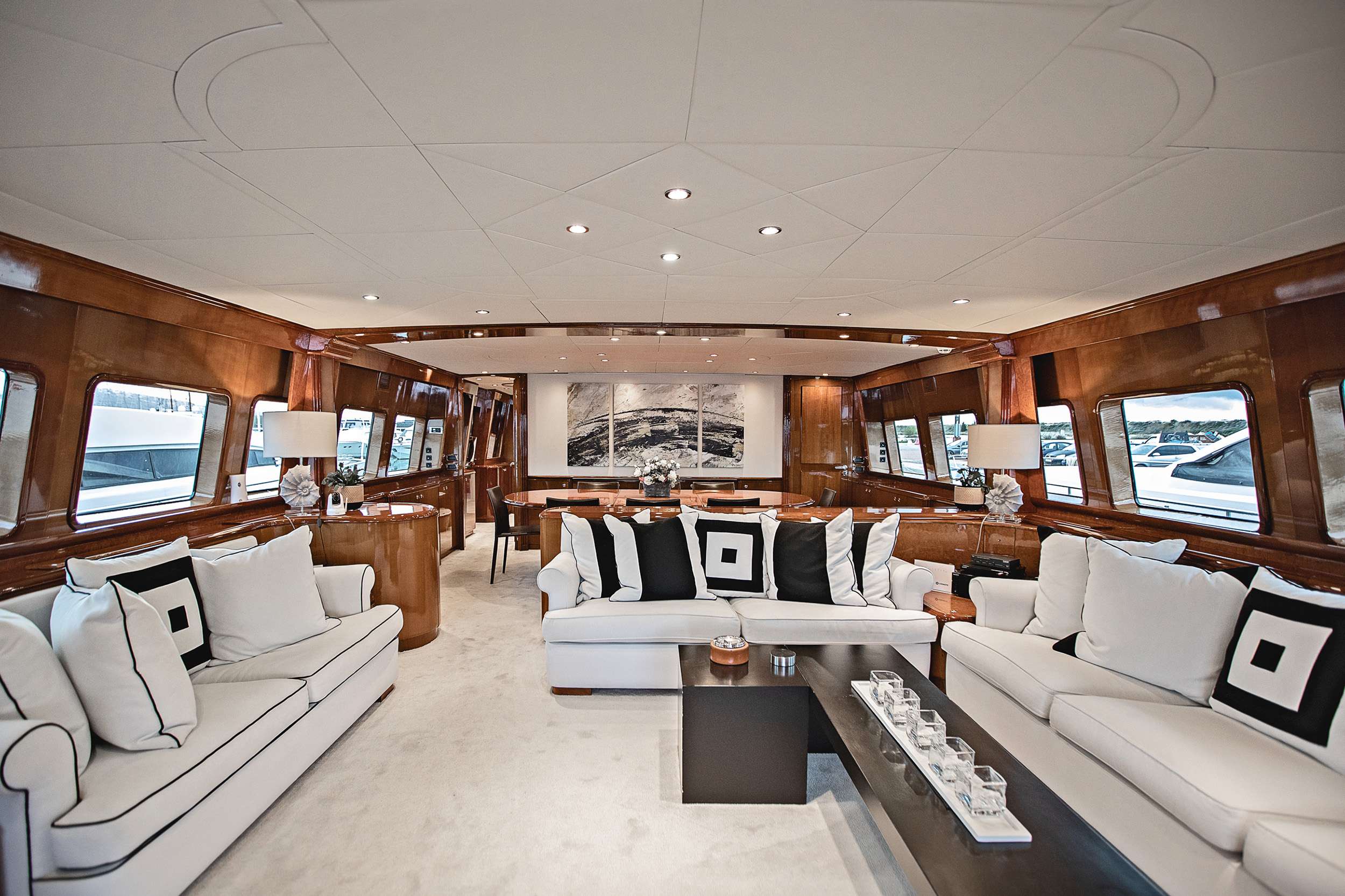 Motor Yacht 'THEION' Salon, 10 PAX, 5 Crew, 101.00 Ft, 30.00 Meters, Built 1997, Baglietto, Refit Year 2016 (total refit) - 2022 (annual refits)