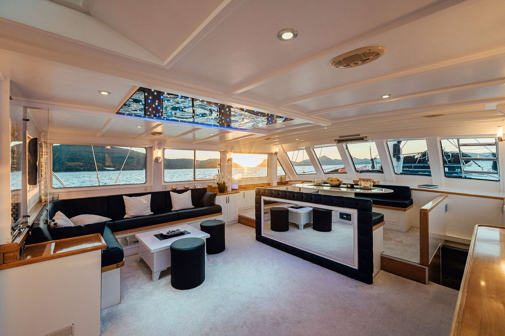 Motor Sailing Yacht 'MASKE' Salon, 10 PAX, 4 Crew, 90.00 Ft, 27.00 Meters, Built 2014, Fethiye Shipyard, Refit Year 2018