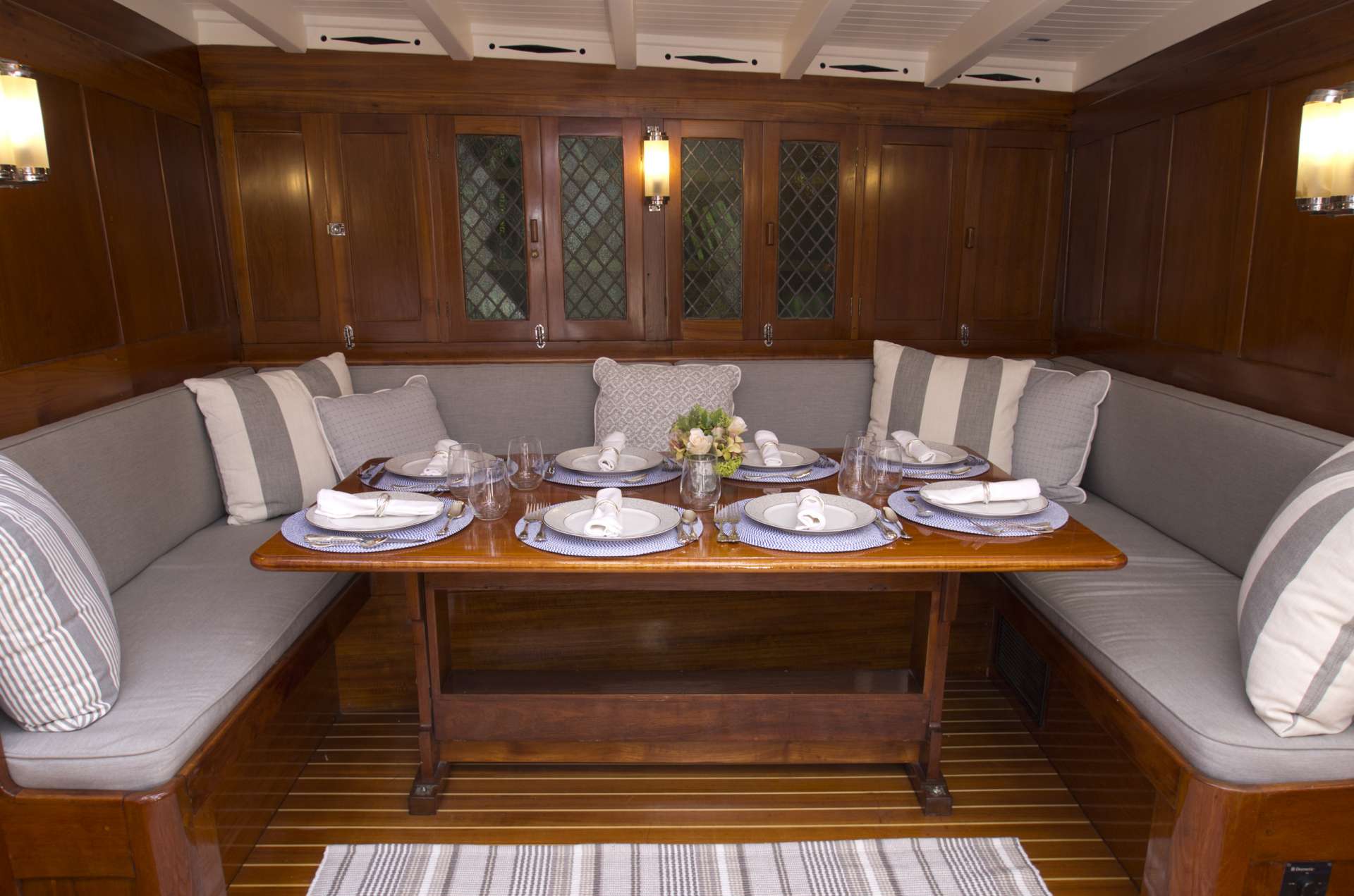 Sailing Yacht 'EROS' EROS Dining, 10 PAX, 5 Crew, 115.00 Ft, 35.00 Meters, Built 1939, Brooks Motor Craft, Lowestoft, England, Refit Year 2019