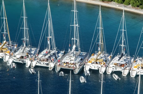 Catamaran Corporate yacht charter BVI