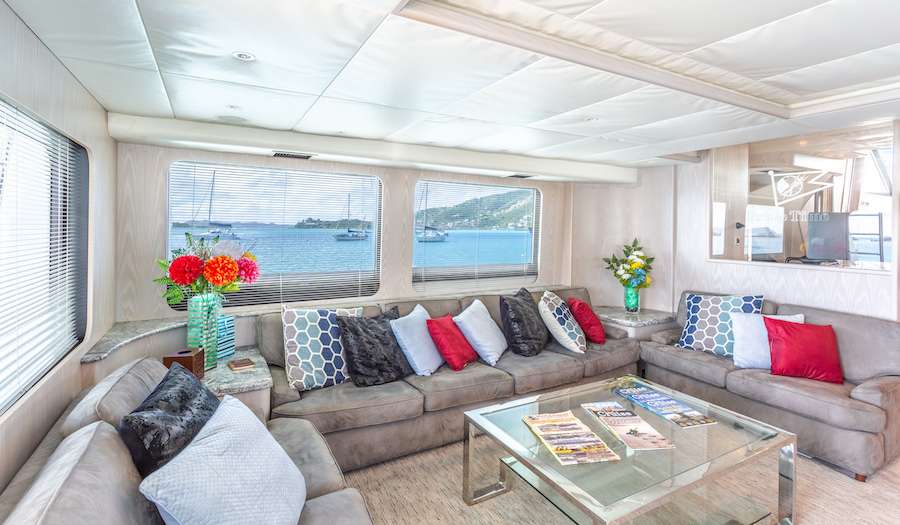 Motor Yacht 'PRIME TIME' Prime Time features a huge saloon, 6 PAX, 2 Crew, 88.00 Ft, 26.00 Meters, Built 2000, Nordlund Boat Company, Refit Year 2016