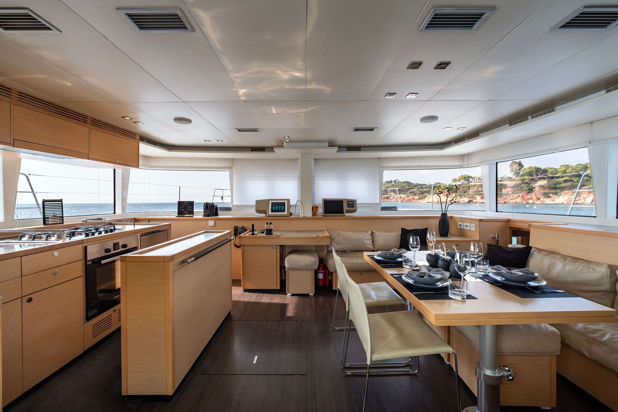 Catamaran Yacht 'MOYA', 10 PAX, 3 Crew, 56.00 Ft, 17.00 Meters, Built 2014, Lagoon, Refit Year 2022