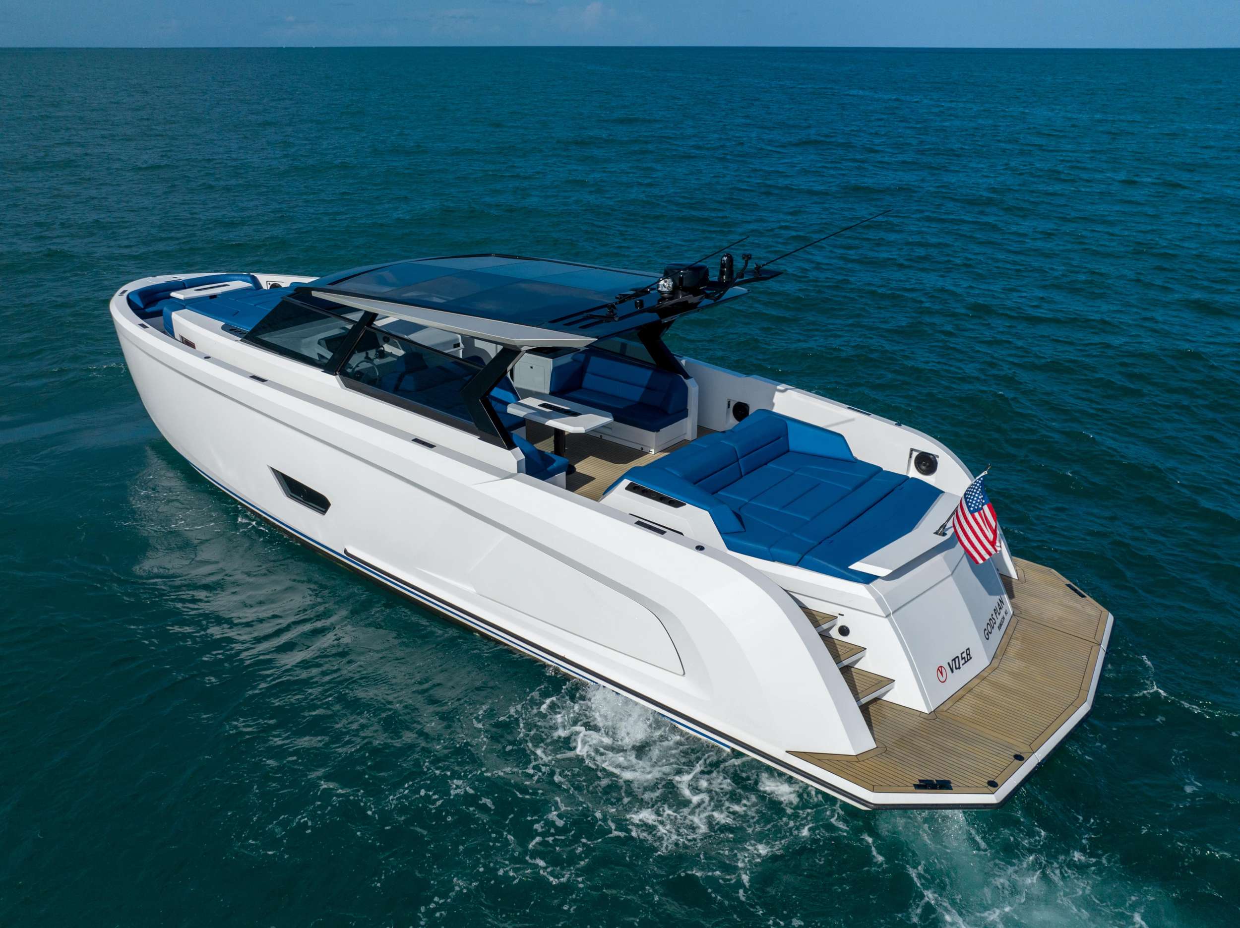 Motor Yacht 'GODS PLAN', 4 PAX, 58.00 Ft, 17.00 Meters, Built 2022, Vanquish