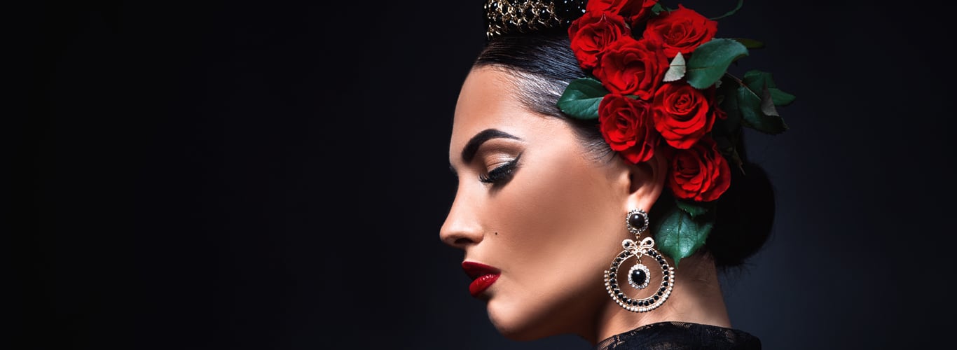 Flamenco dancer in spain