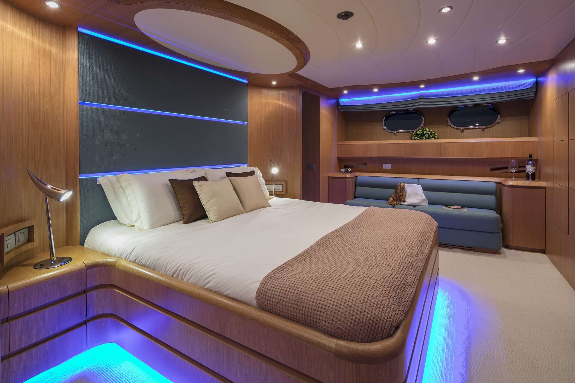Motor Yacht 'PARIS A' VIP Suite 2, 12 PAX, 6 Crew, 115.00 Ft, 35.06 Meters, Built 2009, Majora, Refit Year 2013