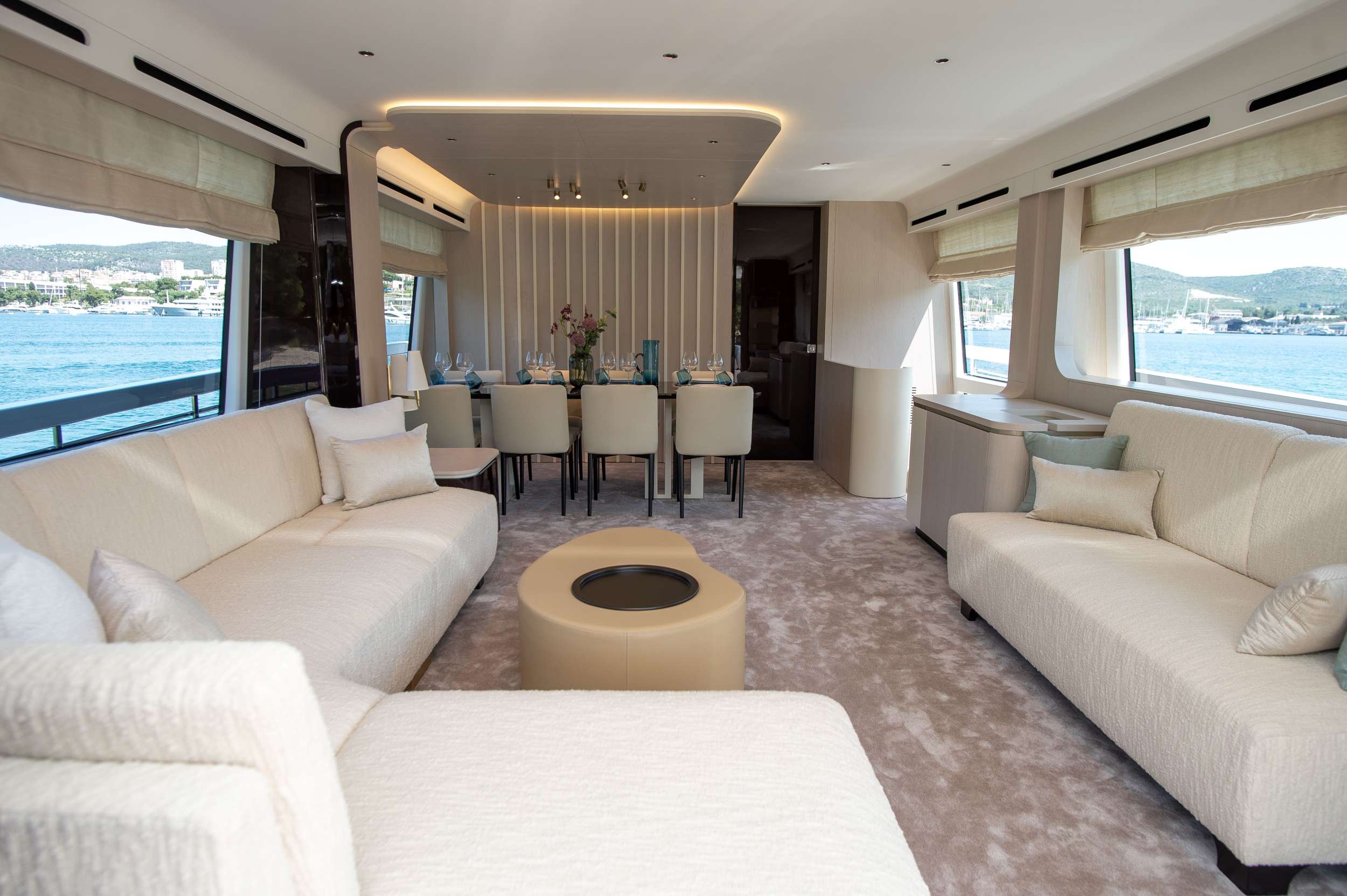 Motor Yacht 'PREWI' Salon, 8 PAX, 3 Crew, 77.00 Ft, 23.00 Meters, Built 2021, Azimut