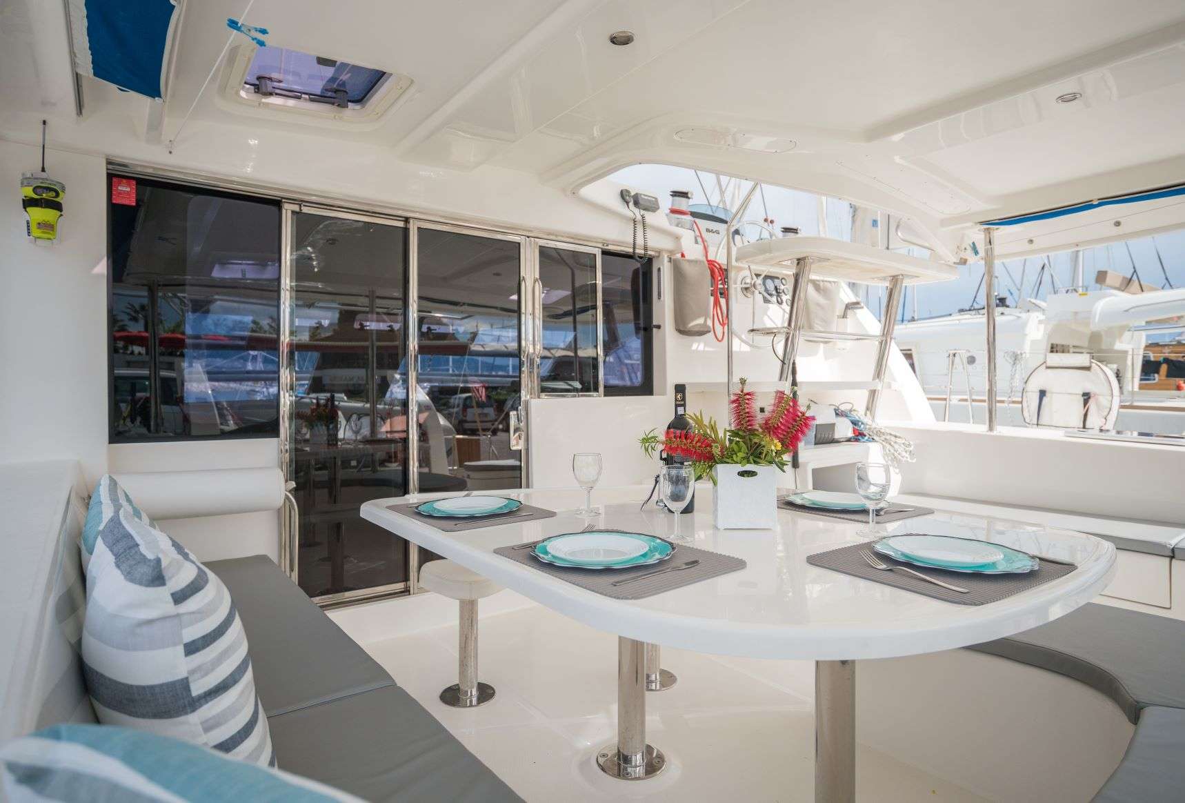 Catamaran Yacht 'SARA', 6 PAX, 2 Crew, 46.00 Ft, 14.00 Meters, Built 2012, Leopard, Refit Year Upgrades 2020-2023