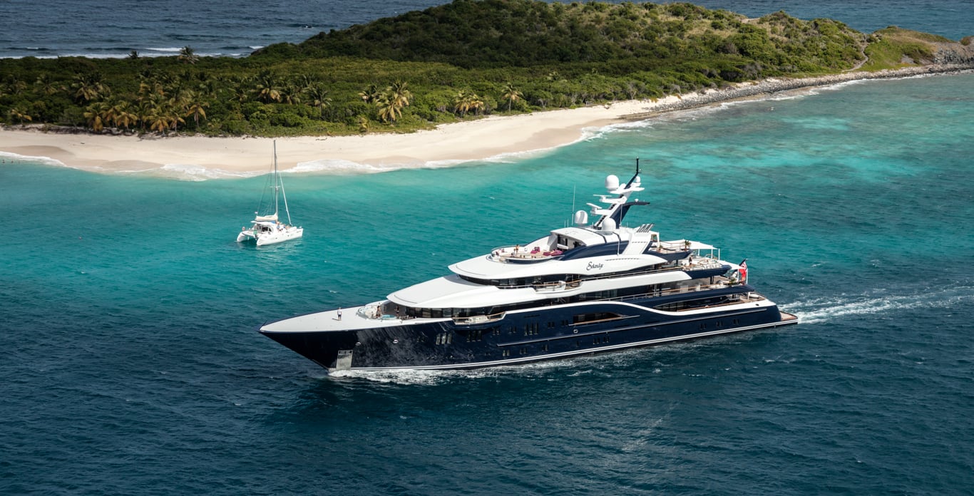 Super yacht Solandge in the USVI