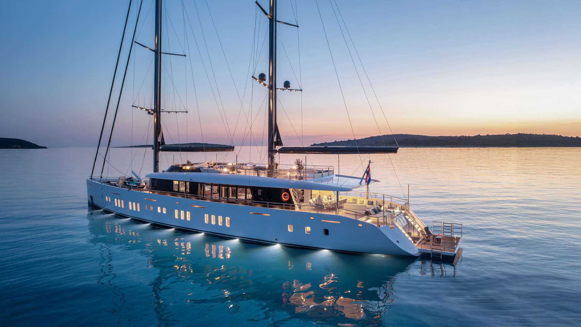 Motor Sailing Yacht 'ADRI', 12 PAX, 149.00 Ft, 45.00 Meters, Built 2024, Custom