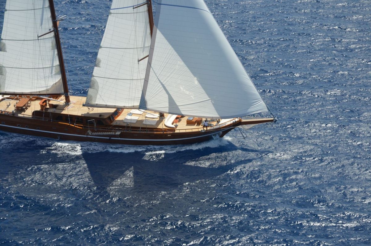 Motor Sailing Yacht 'CAKIRYILDIZ', 10 PAX, 6 Crew, 141.04 Ft, 43.00 Meters, Built 2014, EAST YACHTING