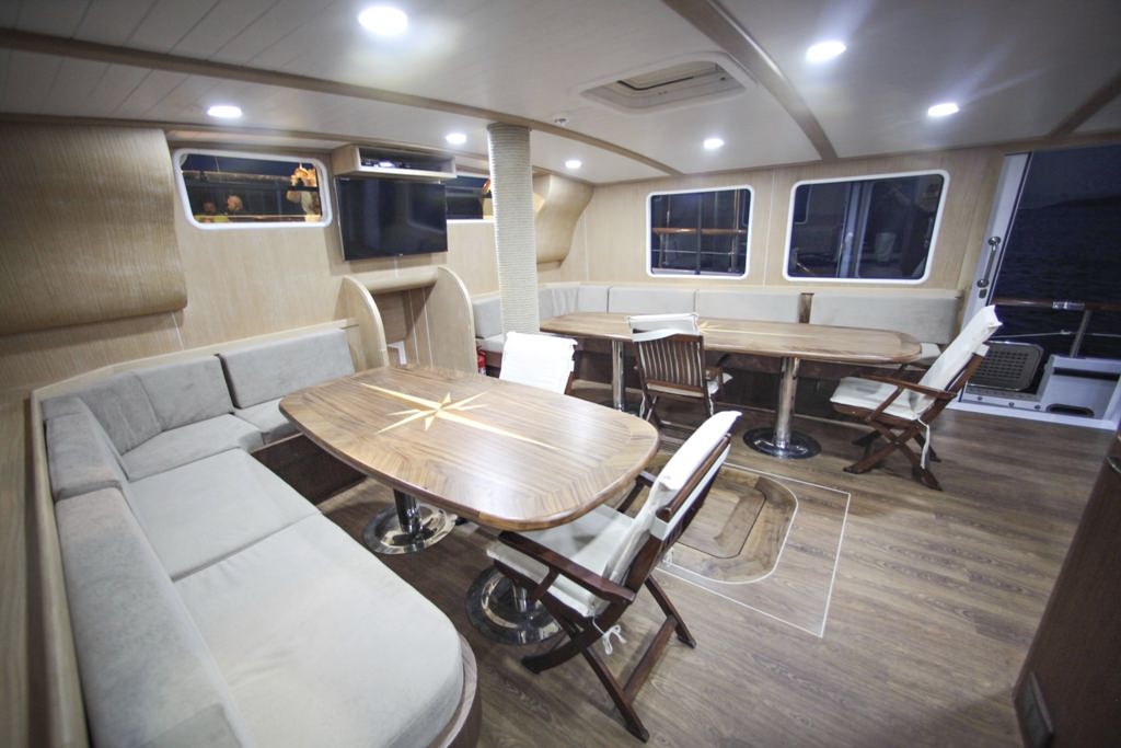 Motor Sailing Yacht 'OGUZBEY', 22 PAX, 104.00 Ft, 32.00 Meters, Built 2015, Custom built - Bodrum, Refit Year 2018