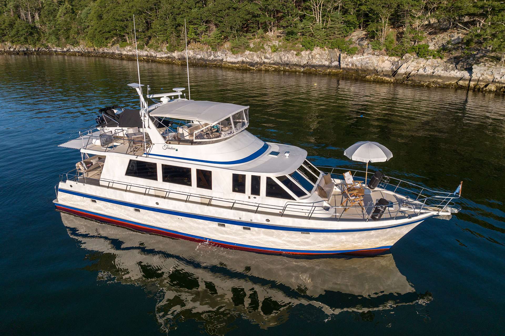Motor Yacht 'TIMELESS', 6 PAX, 2 Crew, 62.00 Ft, 18.00 Meters, Built 2001, Offshore