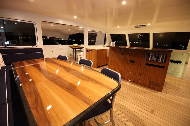 Catamaran Yacht 'SLIM', 6 PAX, 2 Crew, 66.00 Ft, 20.00 Meters, Built 2012, Gunboat, Refit Year 2015