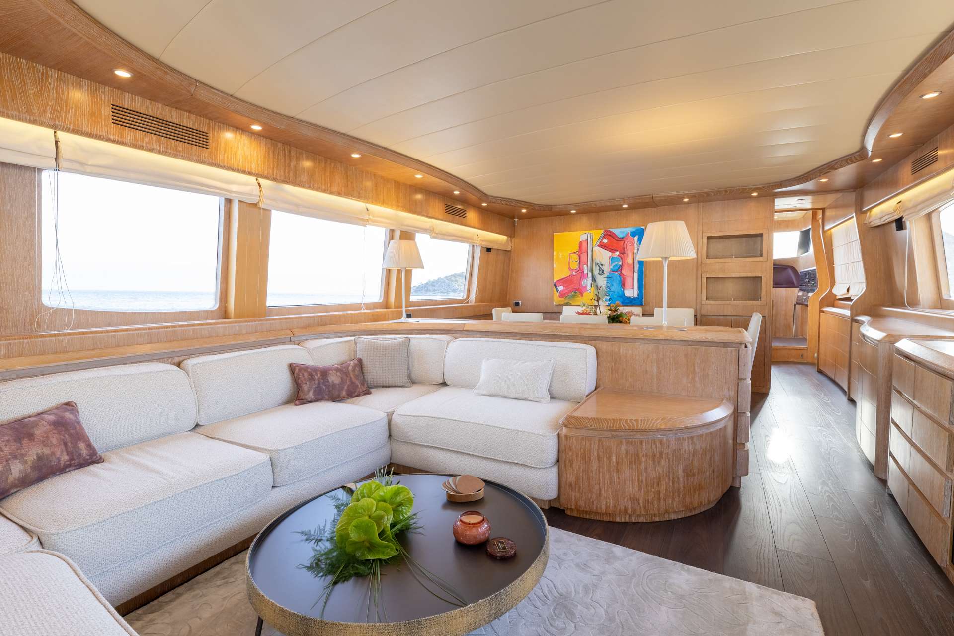 Motor Yacht 'COOKIE' salon, 9 PAX, 78.00 Ft, 24.00 Meters, Built 2002, Maiora, Refit Year 2022