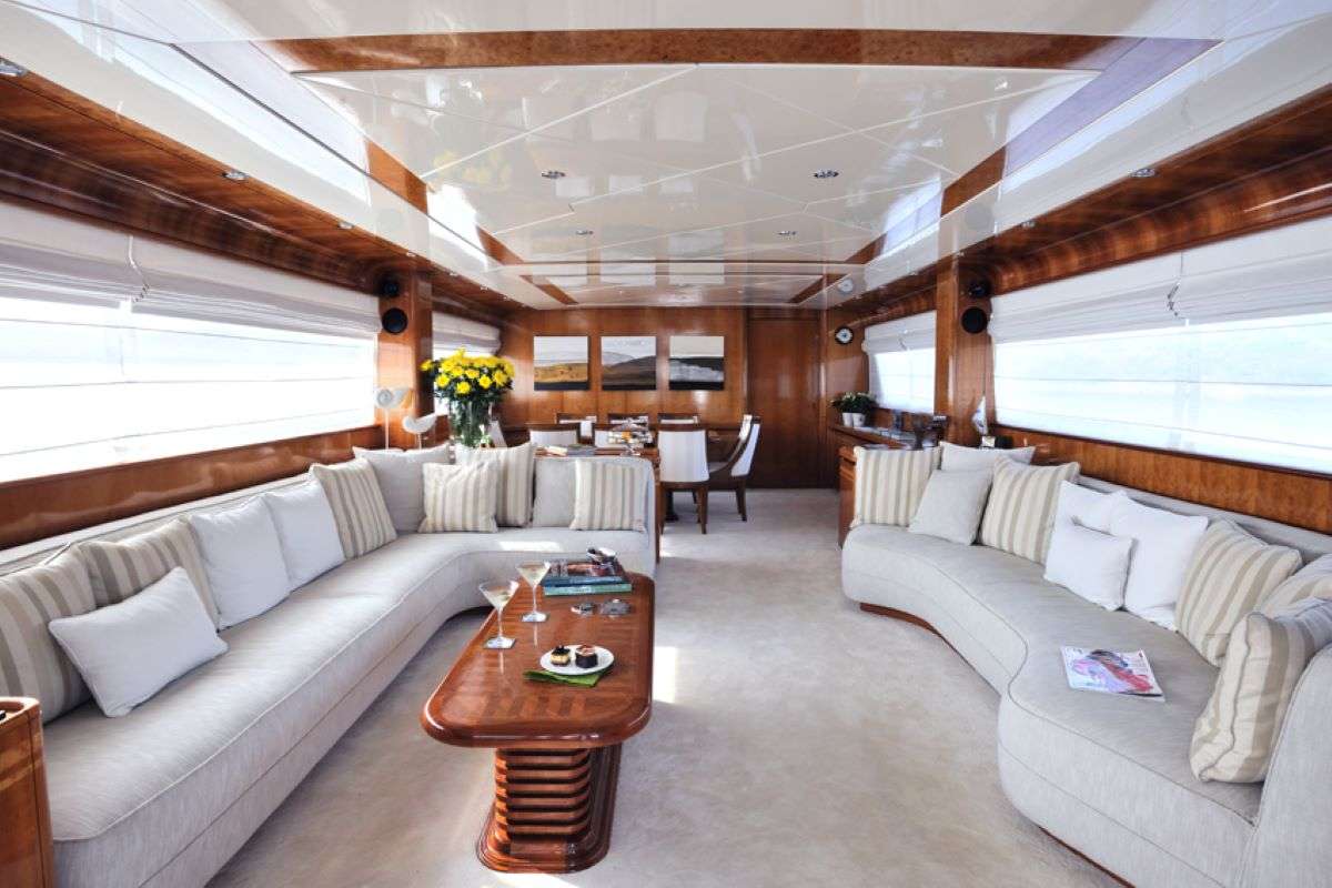 Motor Yacht 'BLU SKY' Salon, 10 PAX, 88.00 Ft, 27.00 Meters, Built 1999, Canados, Refit Year 2021