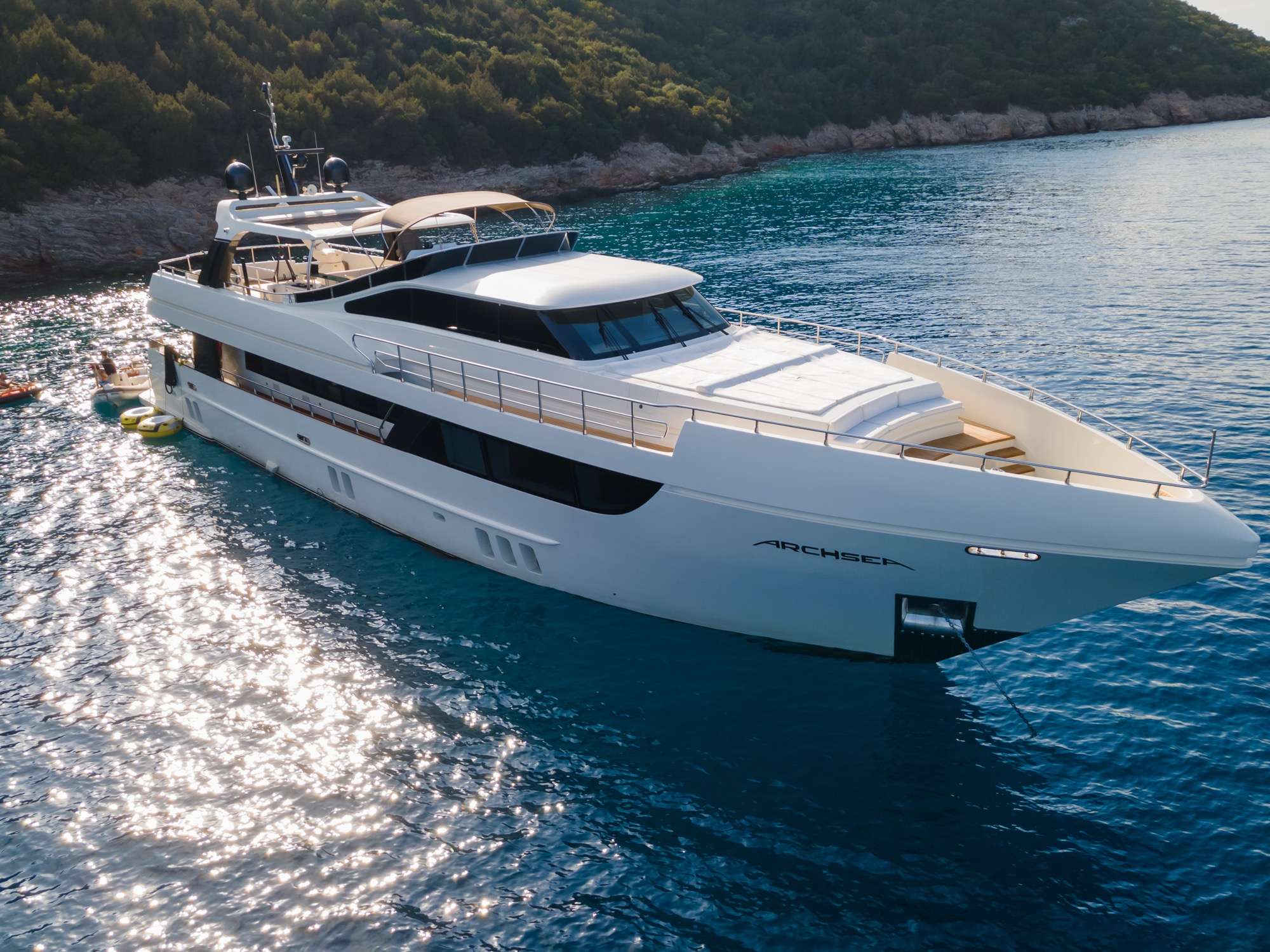 Motor Yacht 'ARCHSEA', 9 PAX, 4 Crew, 101.00 Ft, 31.00 Meters, Built 2014, ., Refit Year 2020
