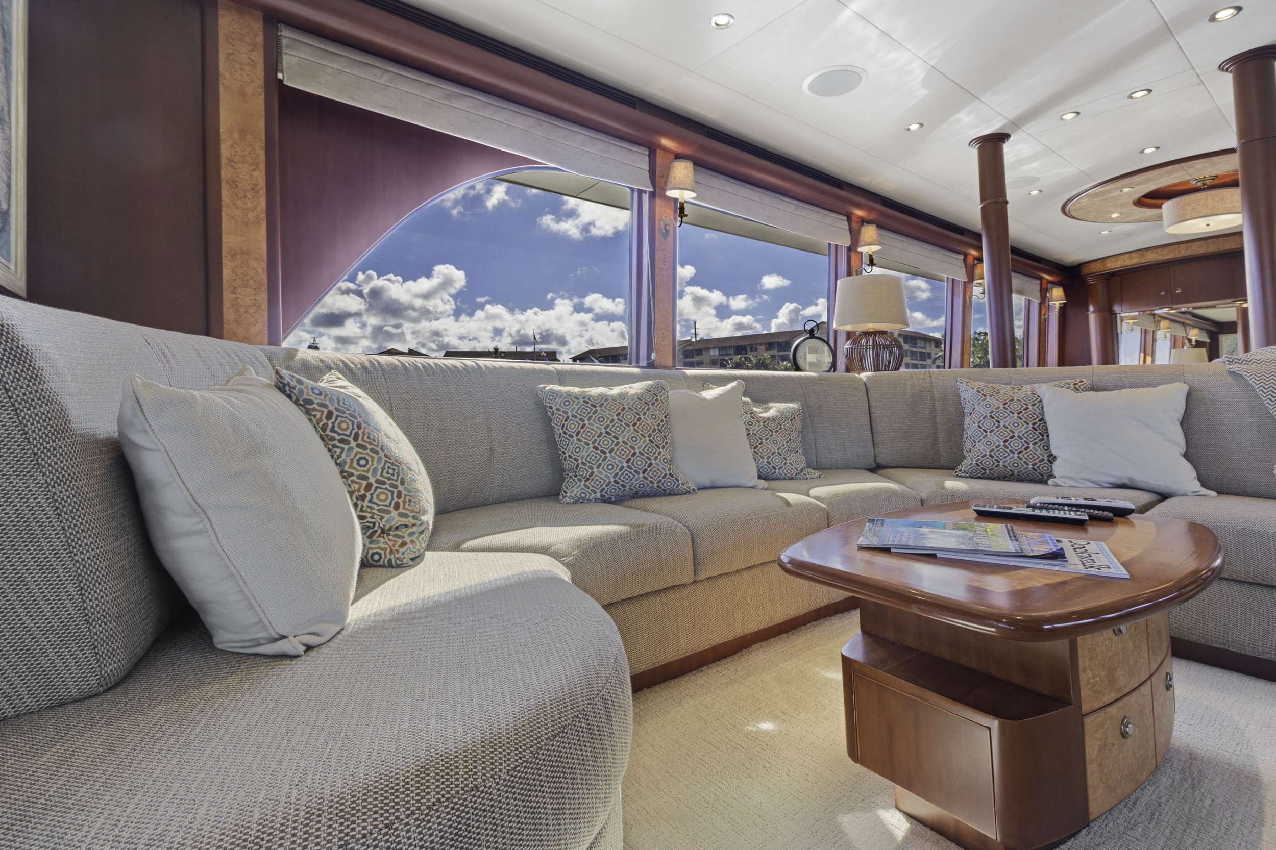 Motor Yacht 'WINDWARD' Main Salon, 6 PAX, 4 Crew, 90.00 Ft, 27.00 Meters, Built 2006, Cheoy Lee, Refit Year 2017