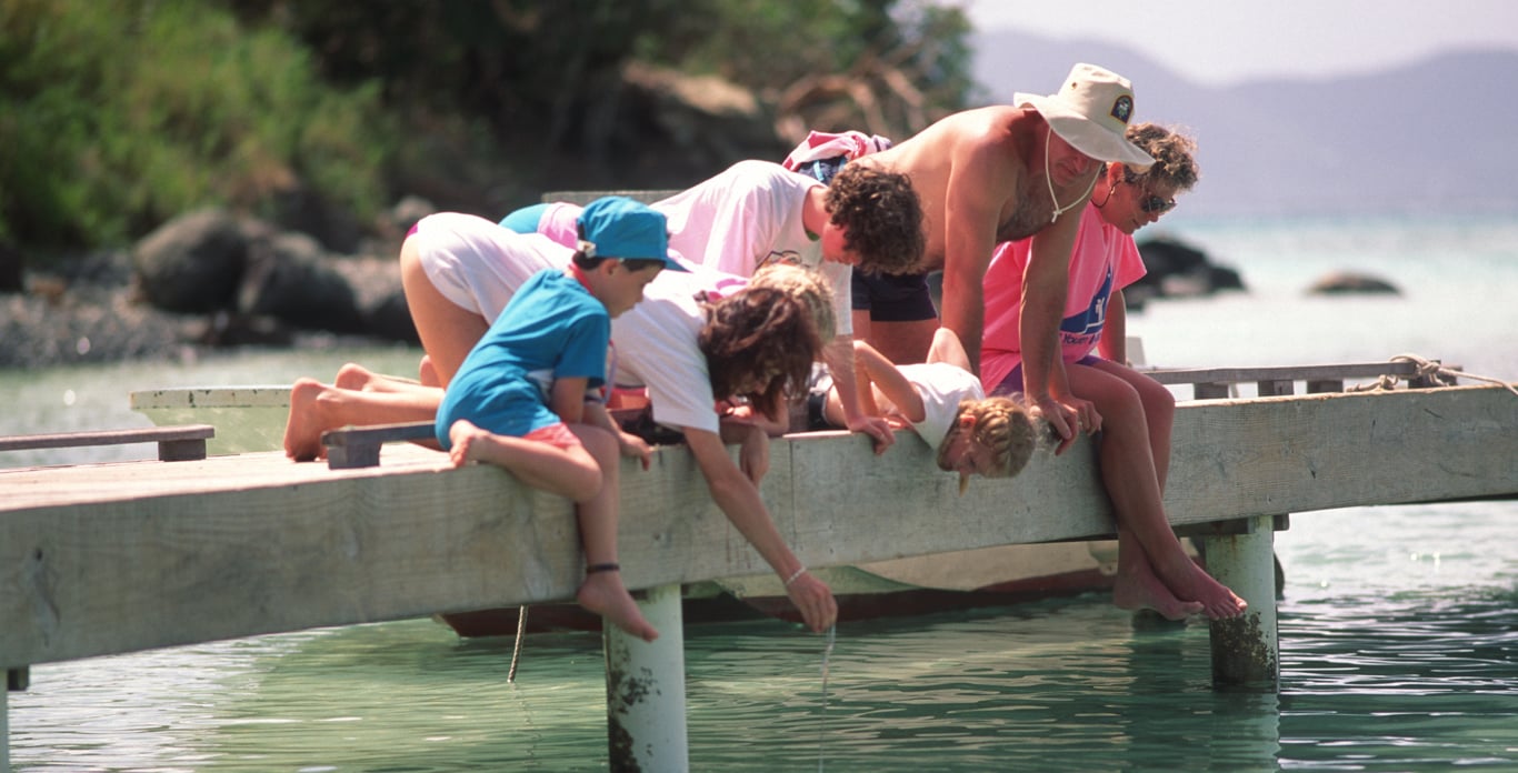 family yacht vacation USVI