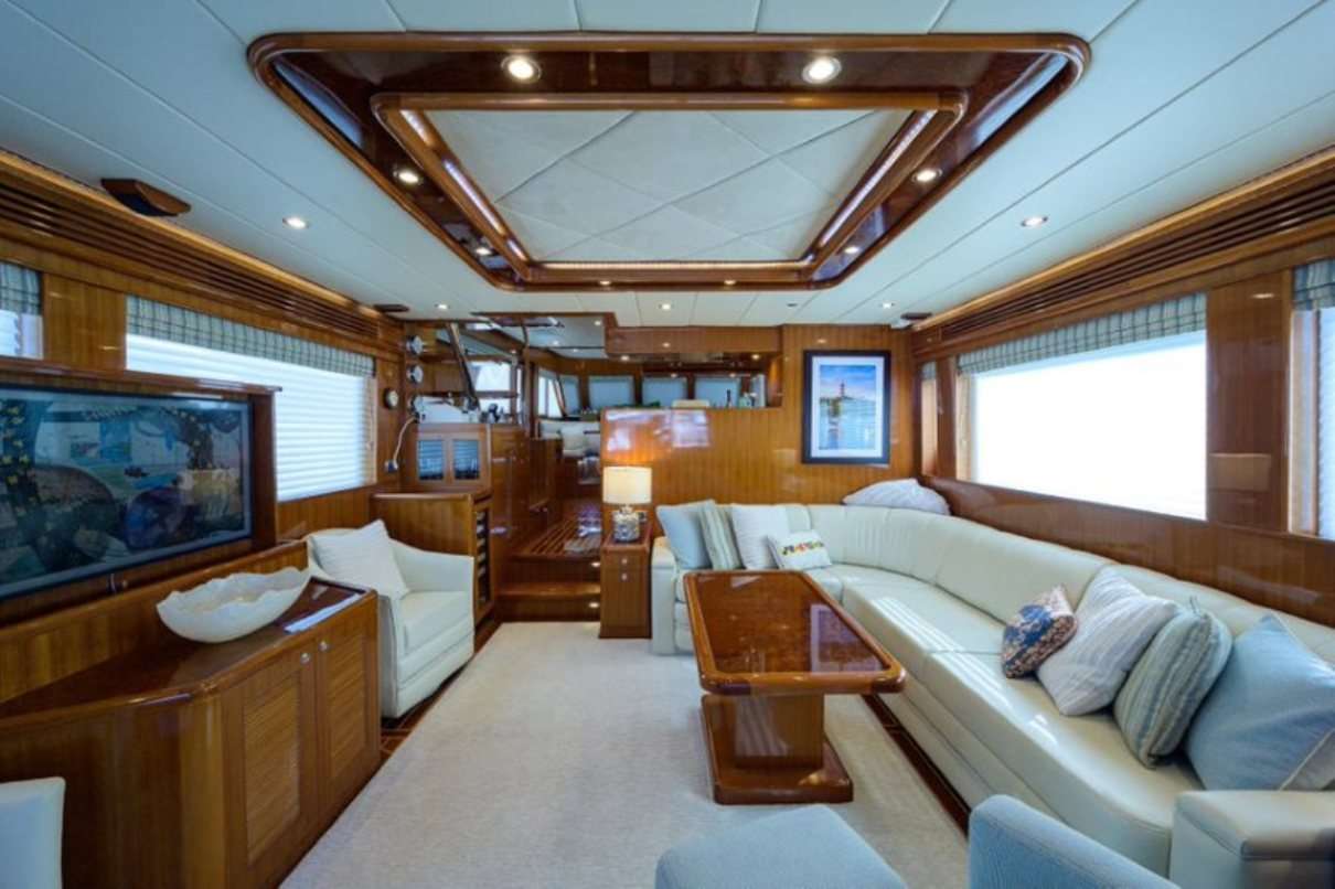 Motor Yacht 'HAVEN' Main Salon, 6 PAX, 2 Crew, 64.00 Ft, 19.00 Meters, Built 2014, Hampton Yachts