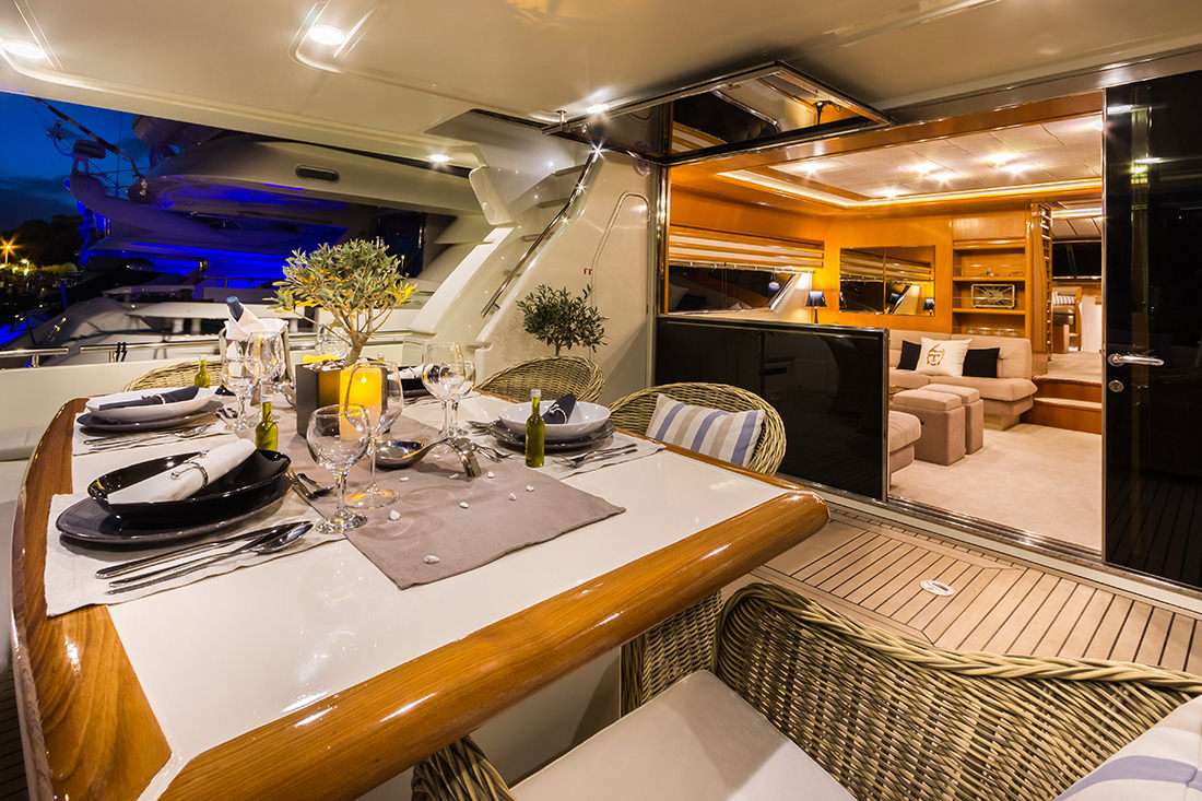 Motor Yacht 'VENTO', 8 PAX, 4 Crew, 76.00 Ft, 23.00 Meters, Built 2000, Ferretti, Refit Year 2018