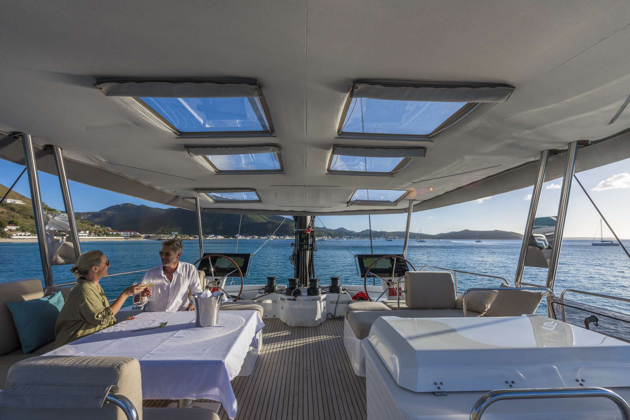 Catamaran Yacht 'LISA OF THE SEAS' Flybridge, 10 PAX, 3 Crew, 67.00 Ft, 20.00 Meters, Built 2020, Fountaine Pajot