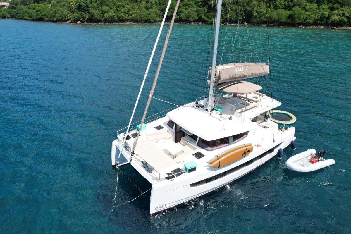 Catamaran Yacht 'ISLAND STANDARD TIME', 8 PAX, 2 Crew, 48.00 Ft, 14.00 Meters, Built 2021, Bali Catamarans