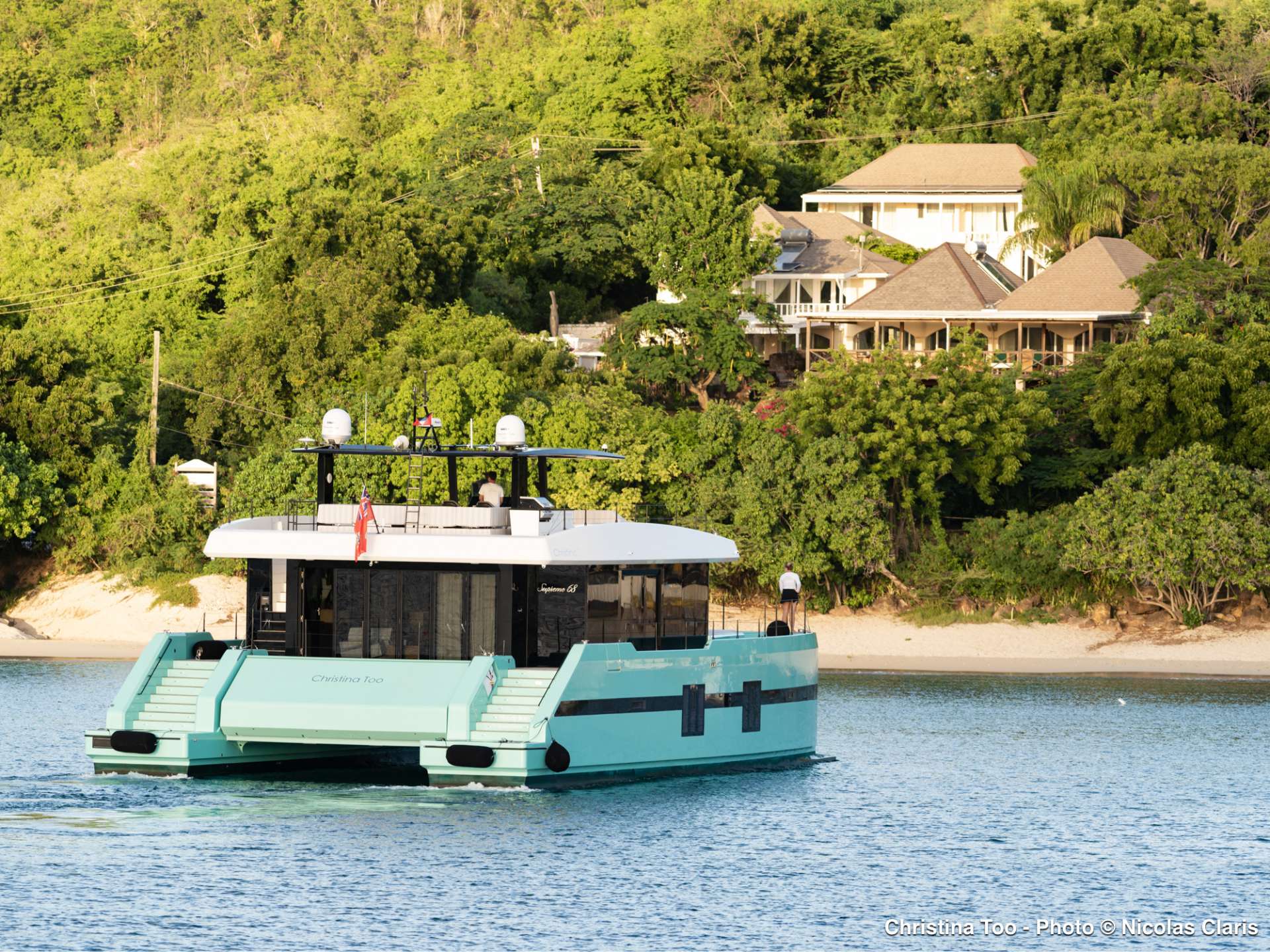 Motor Yacht 'CHRISTINA TOO', 8 PAX, 4 Crew, 68.00 Ft, 20.00 Meters, Built 2017, Sunreef Yachts