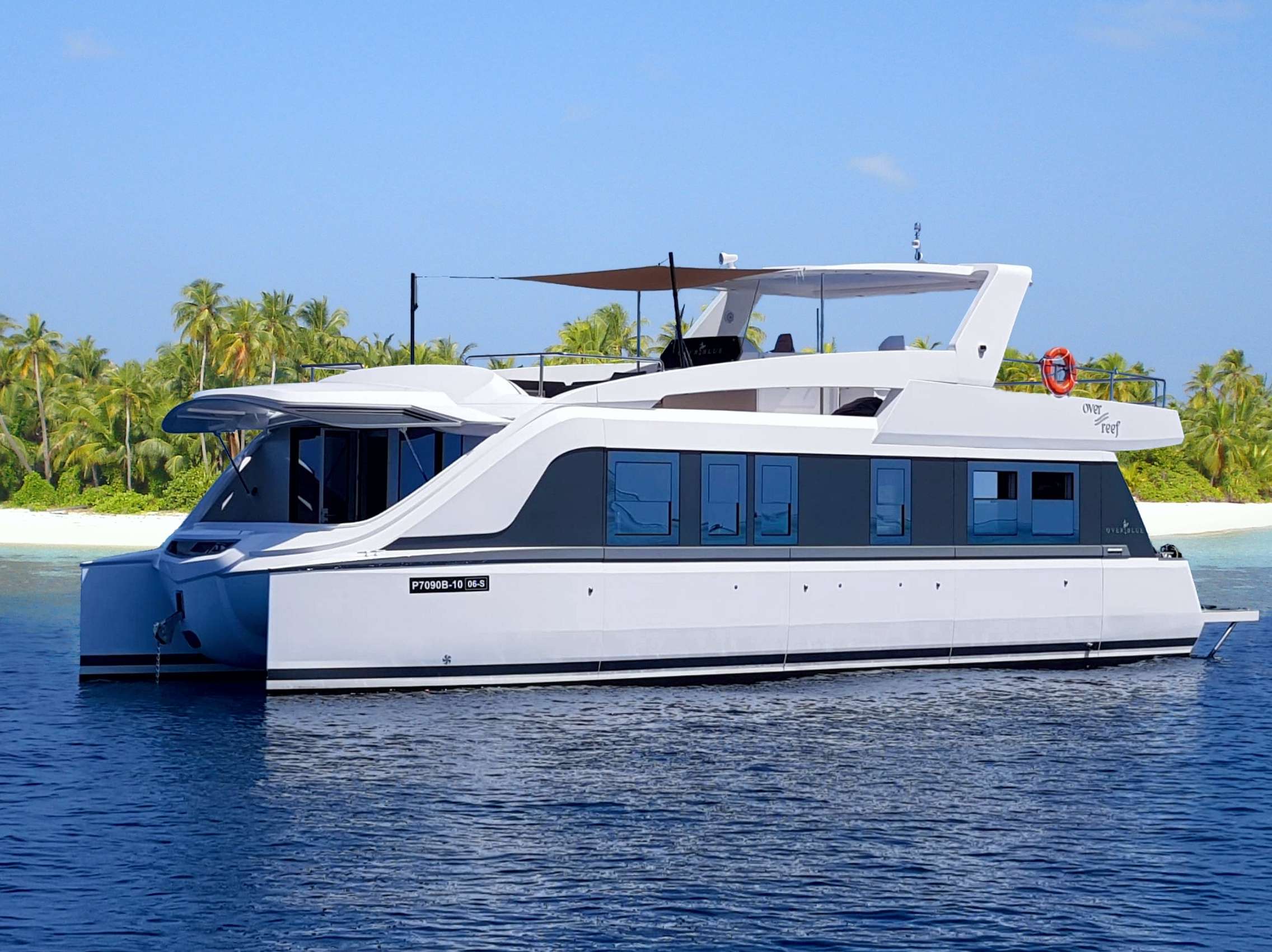 Motor Yacht 'OVER REEF', 6 PAX, 4 Crew, 54.00 Ft, 16.00 Meters, Built 2019, .