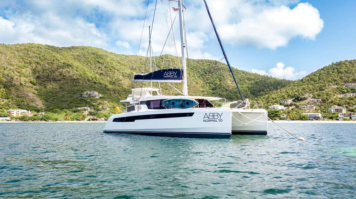 Catamaran Yacht 'ABBY NORMAL TO', 8 PAX, 2 Crew, 50.00 Ft, 15.00 Meters, Built 2019, Robertson and Caine, Refit Year 2023