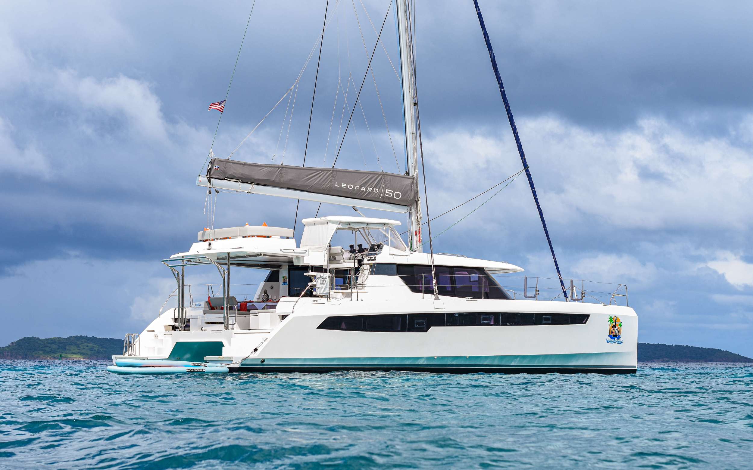 Catamaran Yacht 'SOGGY DOGGY', 6 PAX, 2 Crew, 51.00 Ft, 15.00 Meters, Built 2019, Leopard