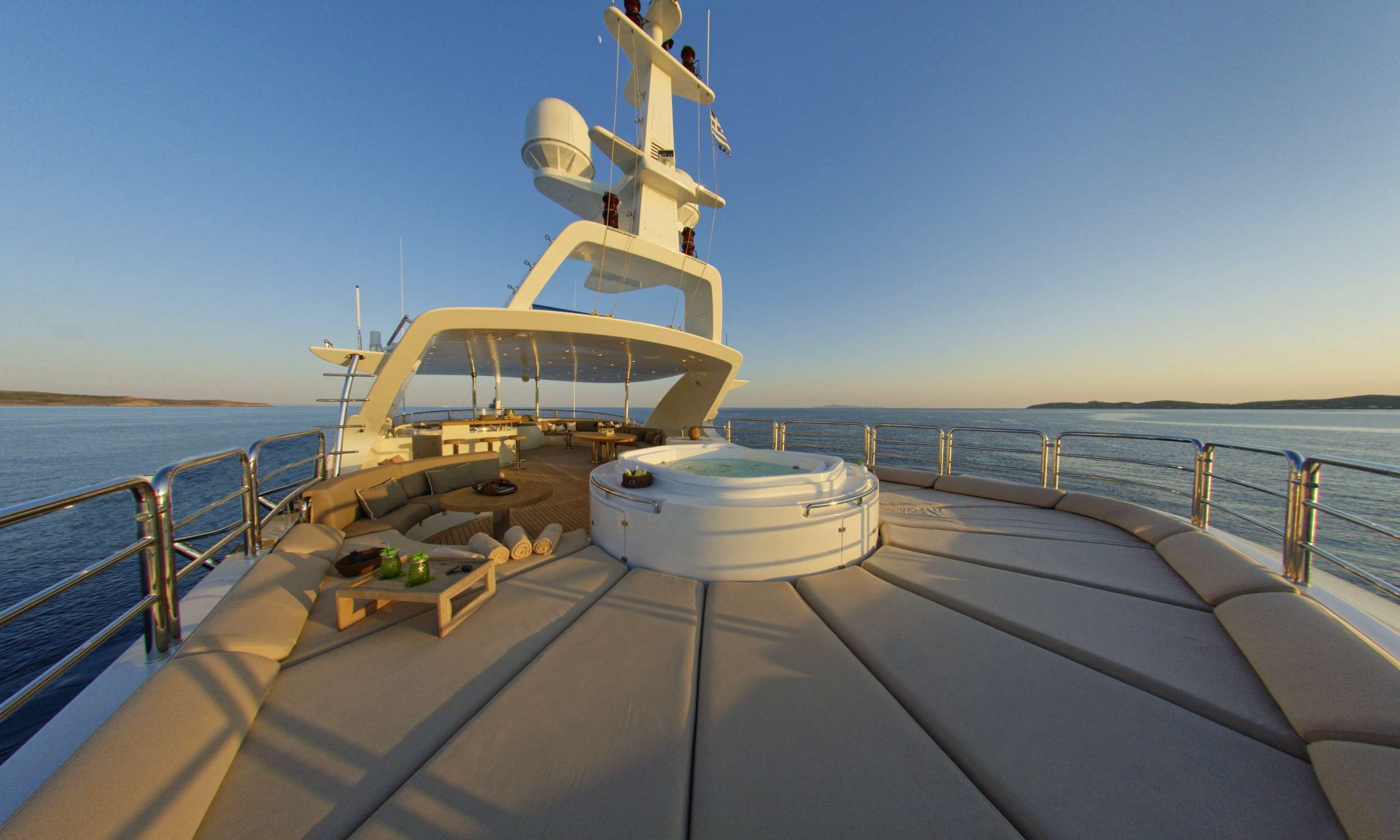 Motor Yacht 'GRANDE AMORE' Sundeck Jacuzzi, 12 PAX, 9 Crew, 145.00 Ft, 44.00 Meters, Built 2006, Benetti, Refit Year 2020