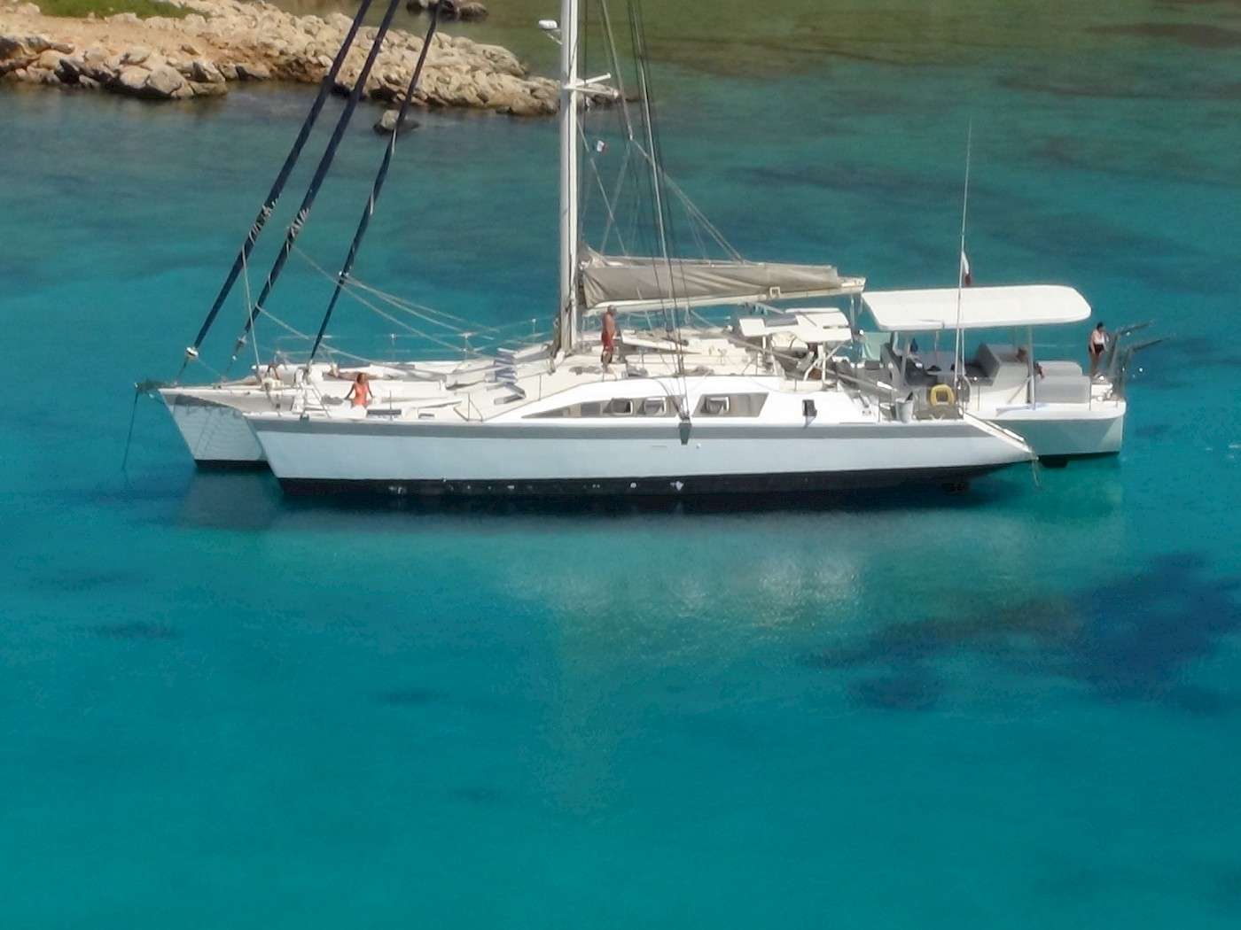 Catamaran Yacht 'CONAN', 12 PAX, 3 Crew, 78.00 Ft, 24.00 Meters, Built 1990, Custom, Refit Year 2021