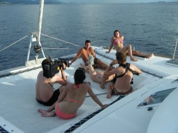 Catamaran Yacht 'MIMBAW' German TV filming "The Bachelor", 6 PAX, 2 Crew, 42.00 Ft, 12.00 Meters, Built 1999, Lagoon, Refit Year 2010