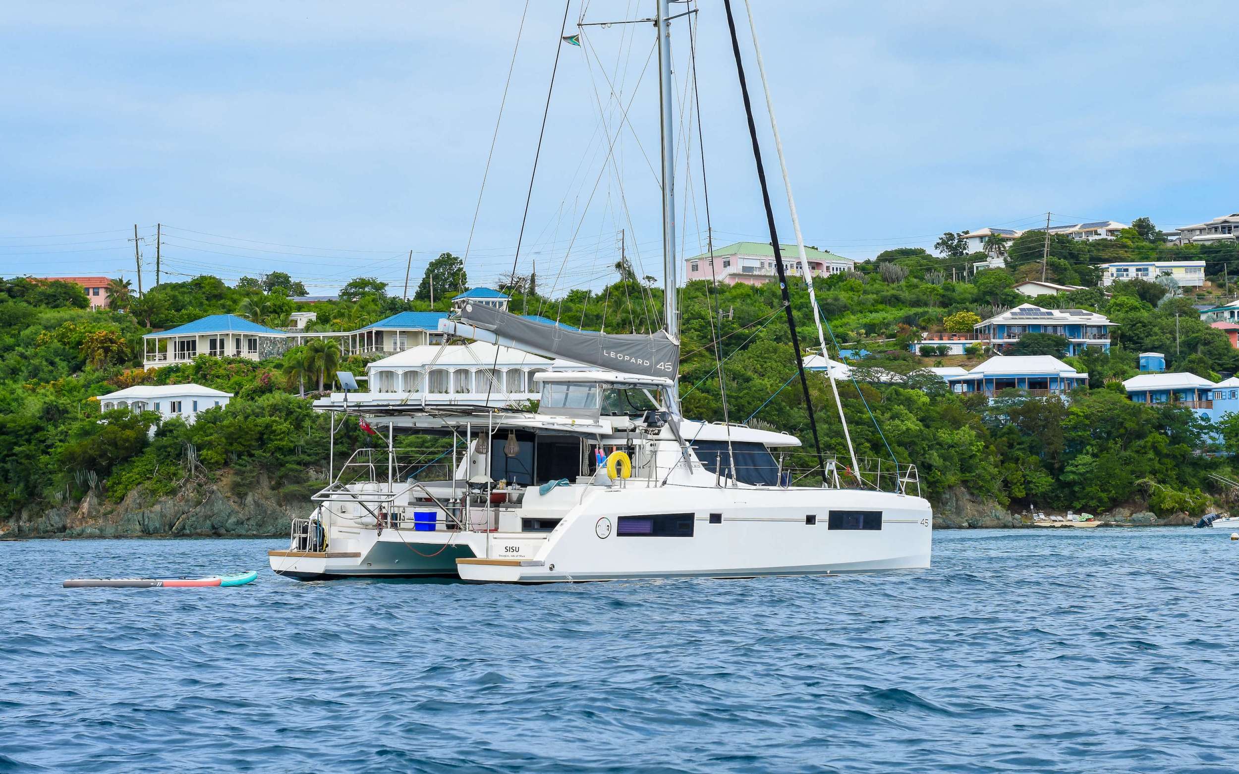 Catamaran Yacht 'SISU', 4 PAX, 2 Crew, 45.00 Ft, 13.00 Meters, Built 2018, Leopard