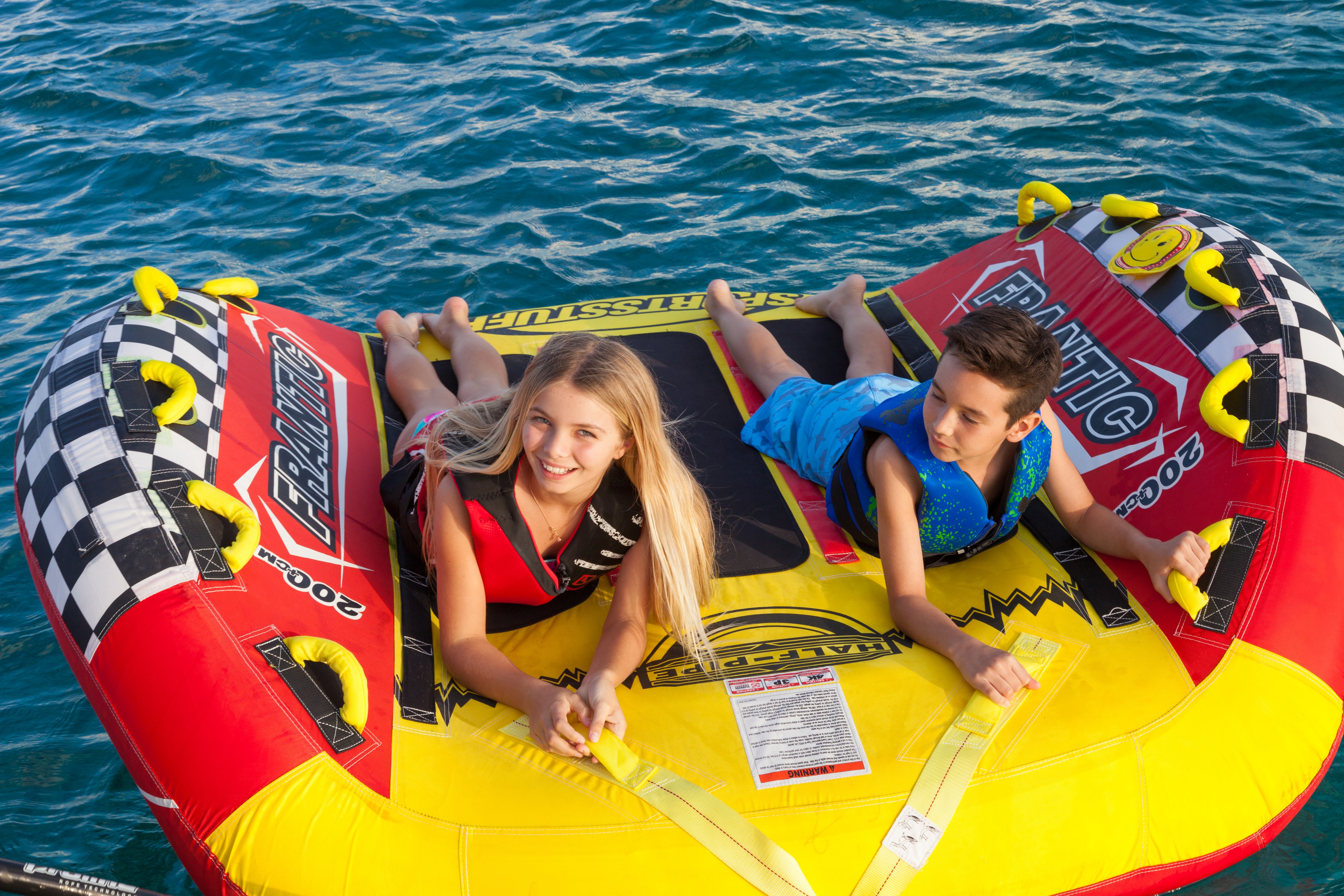kids on a catamaran yacht charter