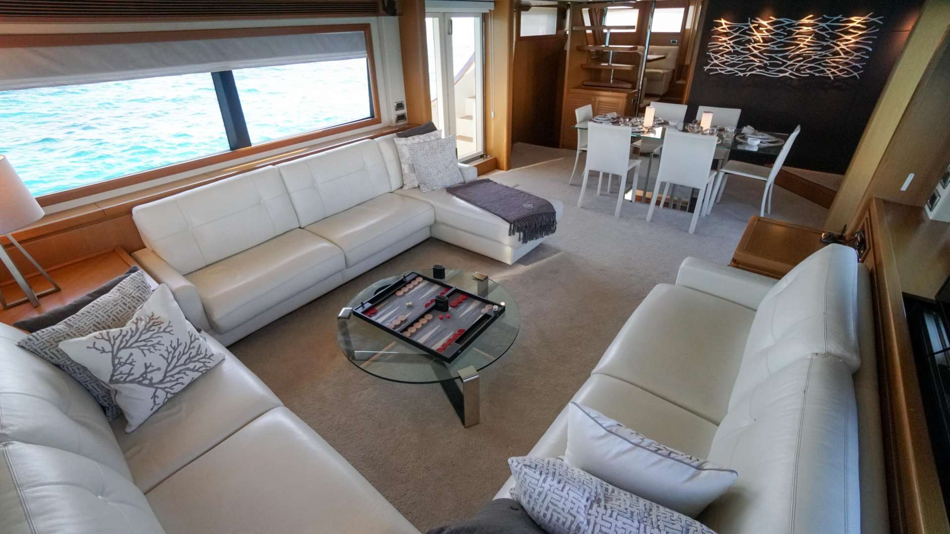 Motor Yacht 'NOMADA' Salon, 6 PAX, 4 Crew, 77.00 Ft, 23.00 Meters, Built 2010, Mochi, Refit Year 2021
