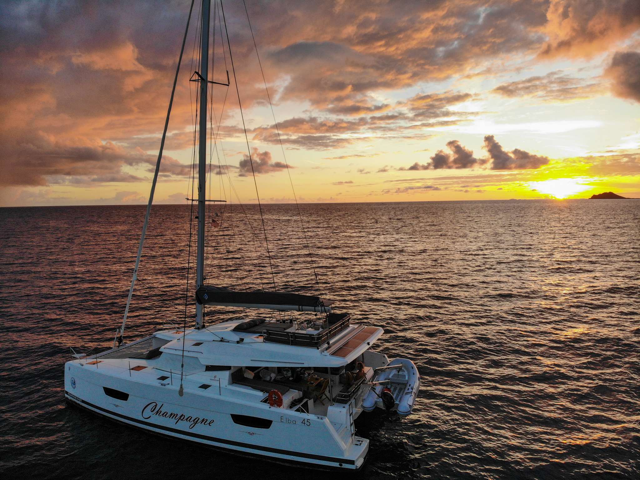 Catamaran Yacht 'CHAMPAGNE', 6 PAX, 2 Crew, 45.00 Ft, 13.00 Meters, Built 2019, Fountaine Pajot