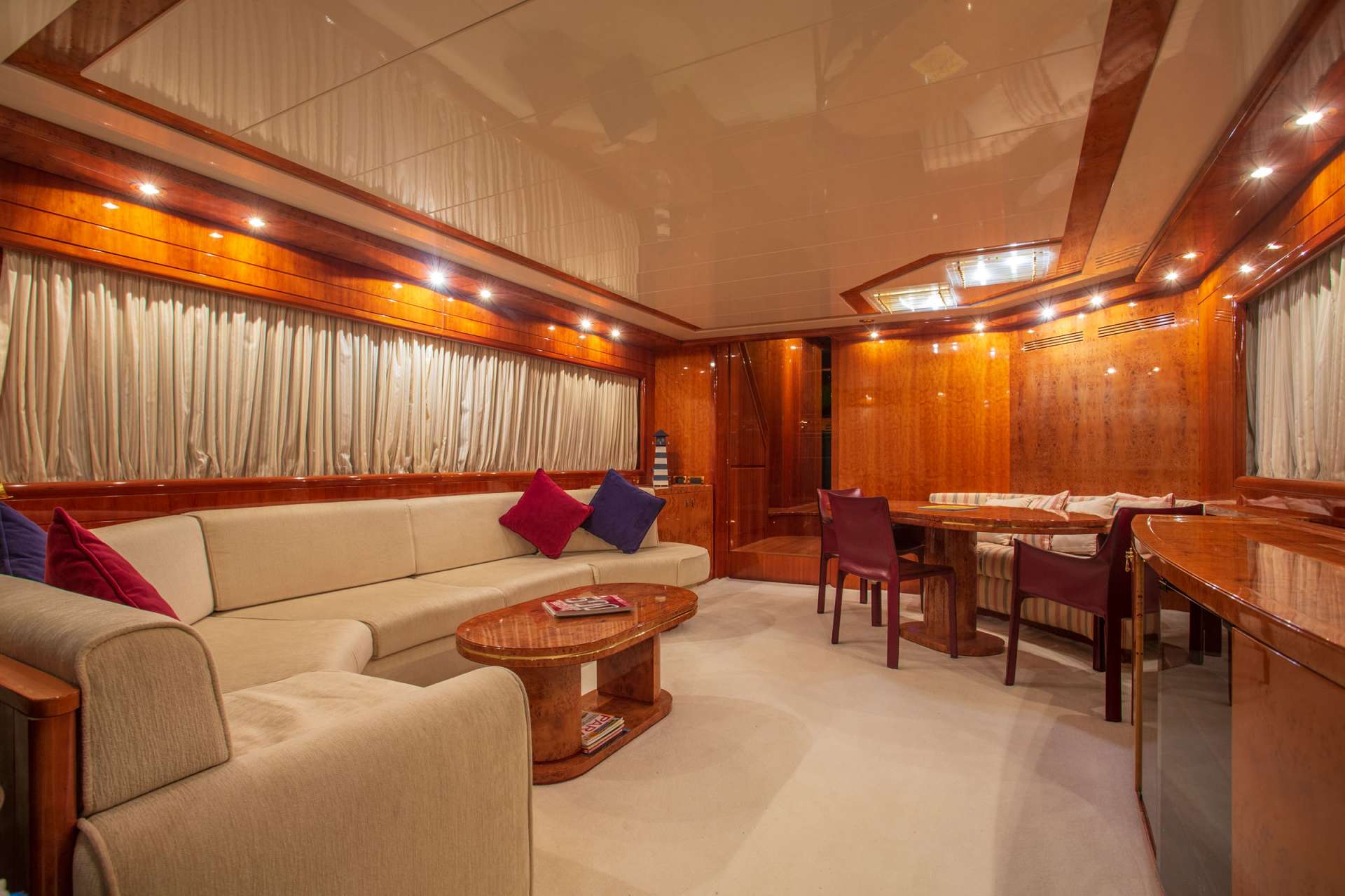 Motor Yacht 'BARBAROSSA MORATTI', 8 PAX, 74.00 Ft, 22.00 Meters, Built 1997, San Lorenzo, Refit Year 2018